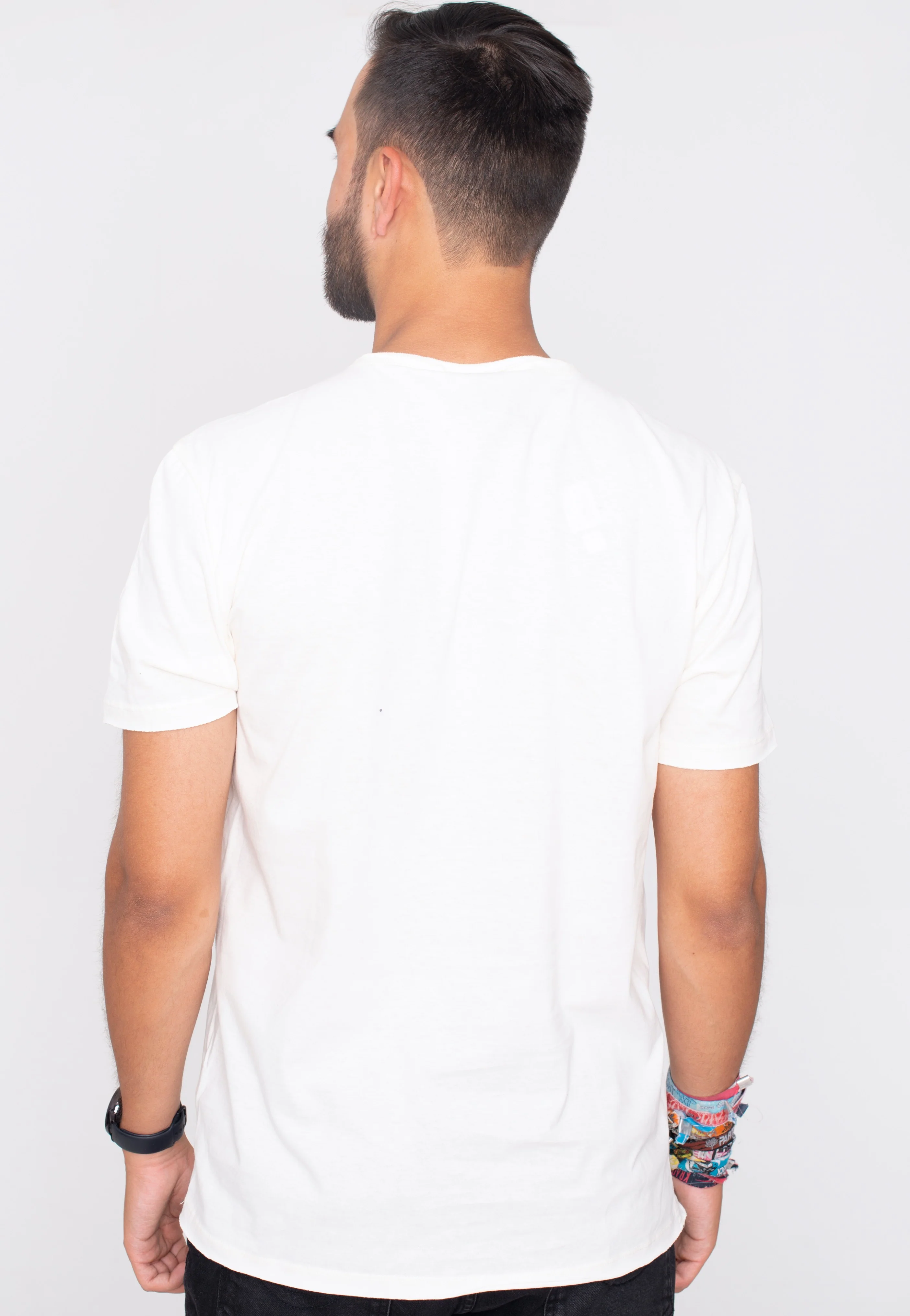 David Bowie - Cigarette White - T-Shirt - Image 4