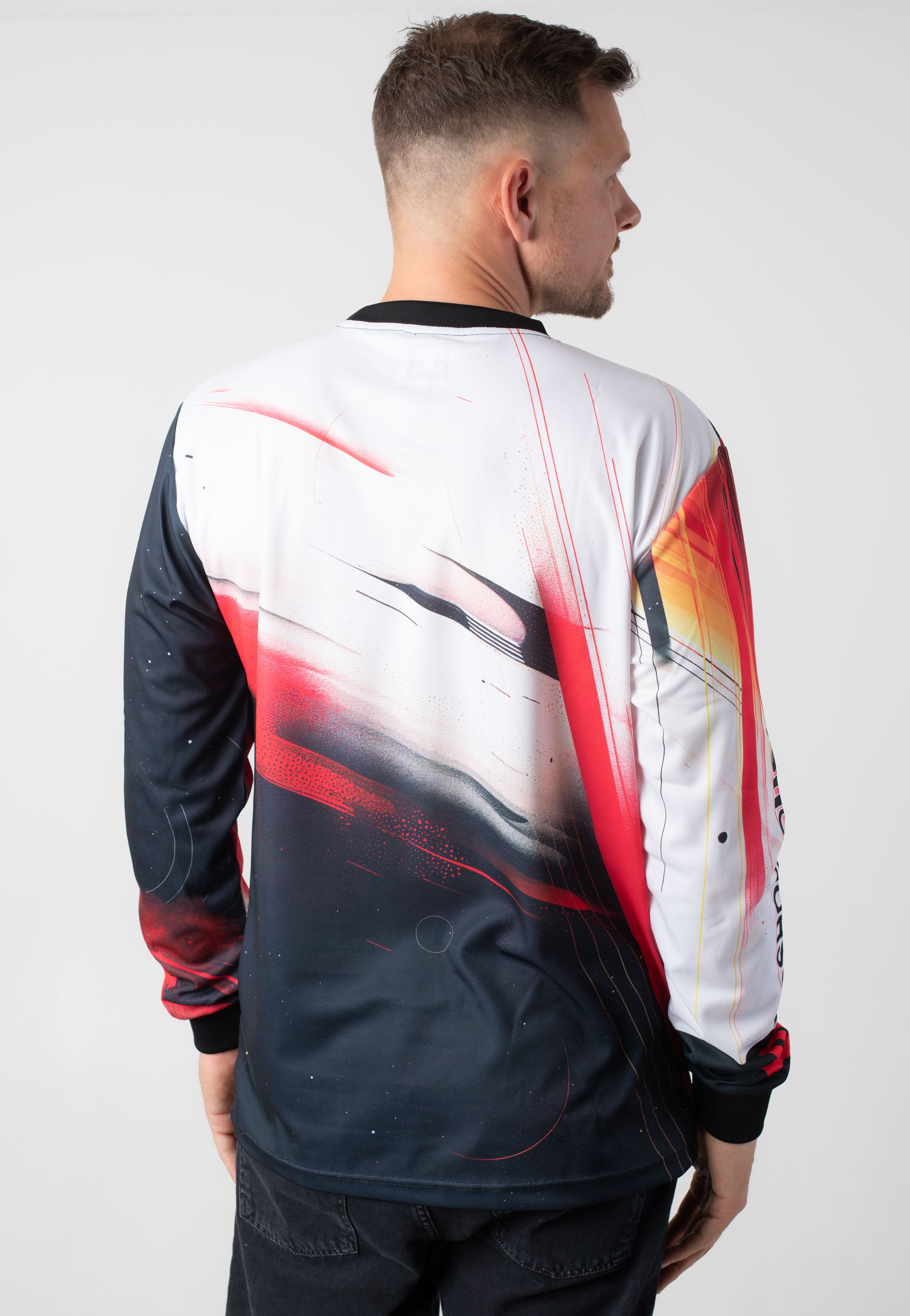 DC - Burnout Racing Red - Longsleeve - Image 2