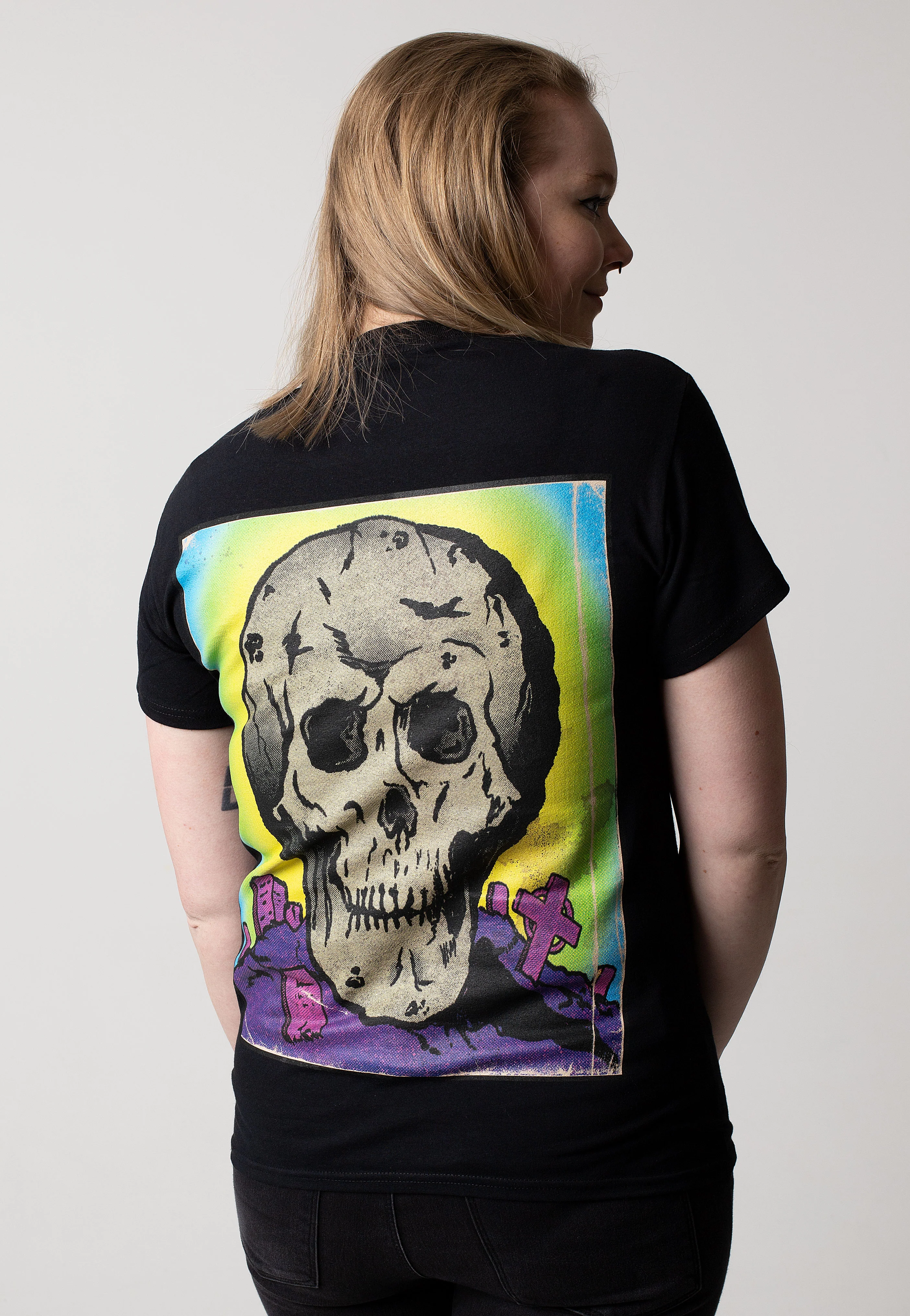 Dead Icarus - Skull Graveyard - T-Shirt - Image 4