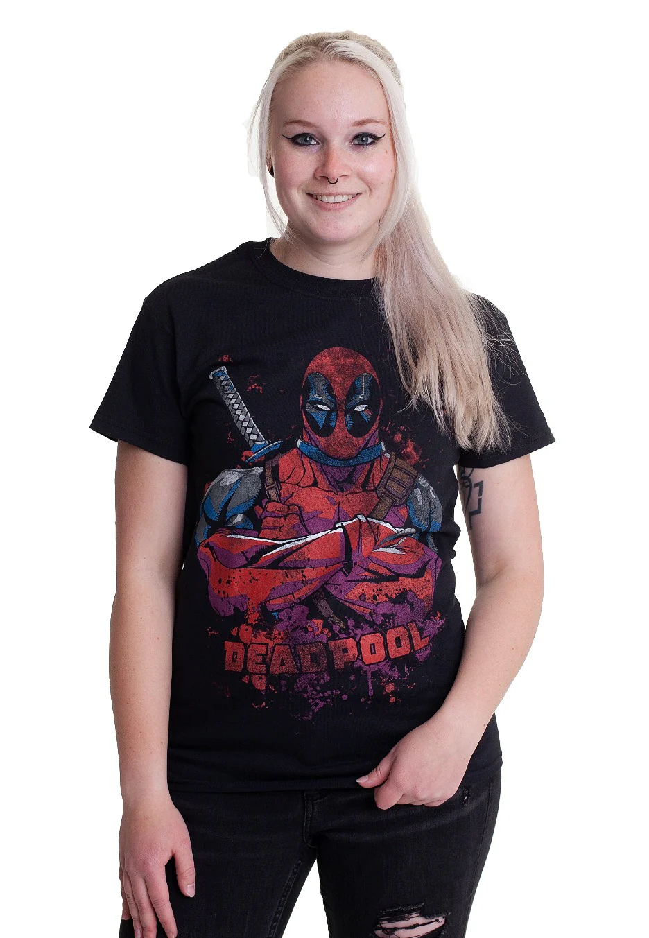 Deadpool - Pose Splat - T-Shirt - Image 6