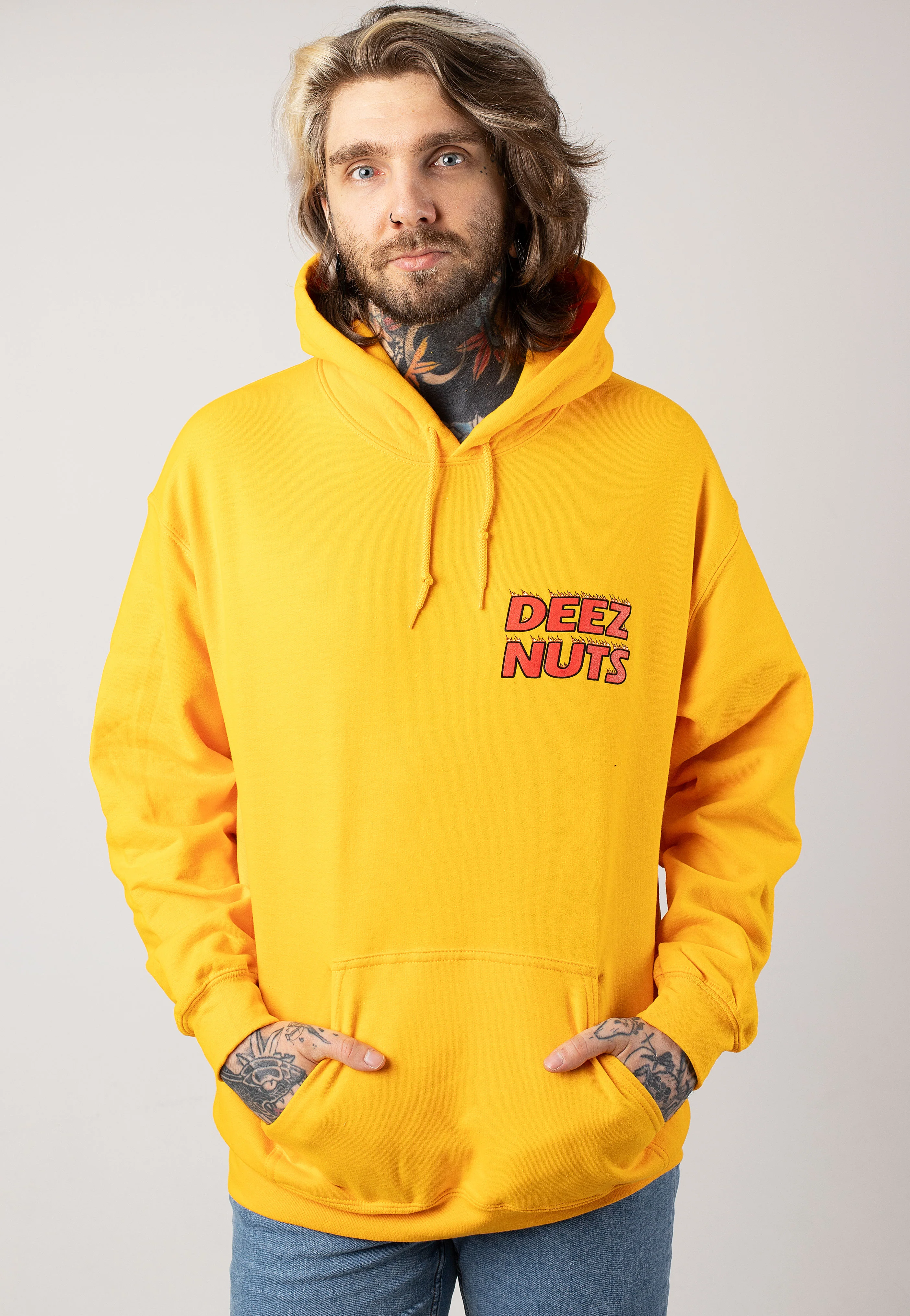 Deez Nuts - Devil Baby Yellow - Hoodie - Image 3
