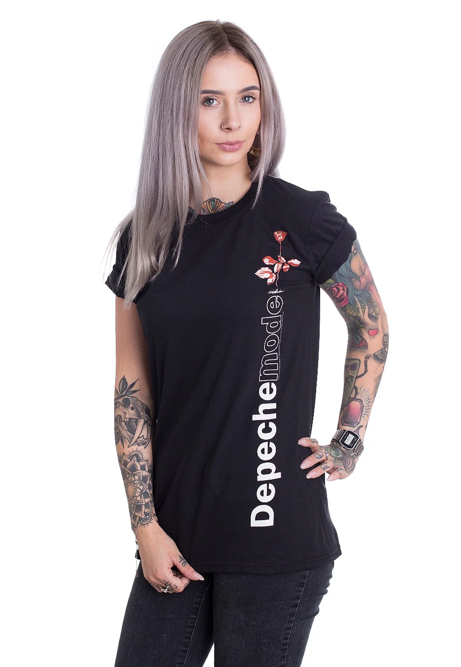 Depeche Mode - Violator Side Rose - T-Shirt - Image 5