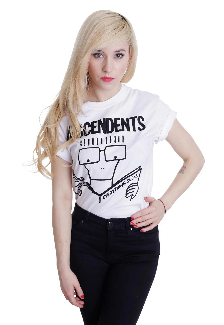Descendents - Everything Sucks White - T-Shirt - Image 5