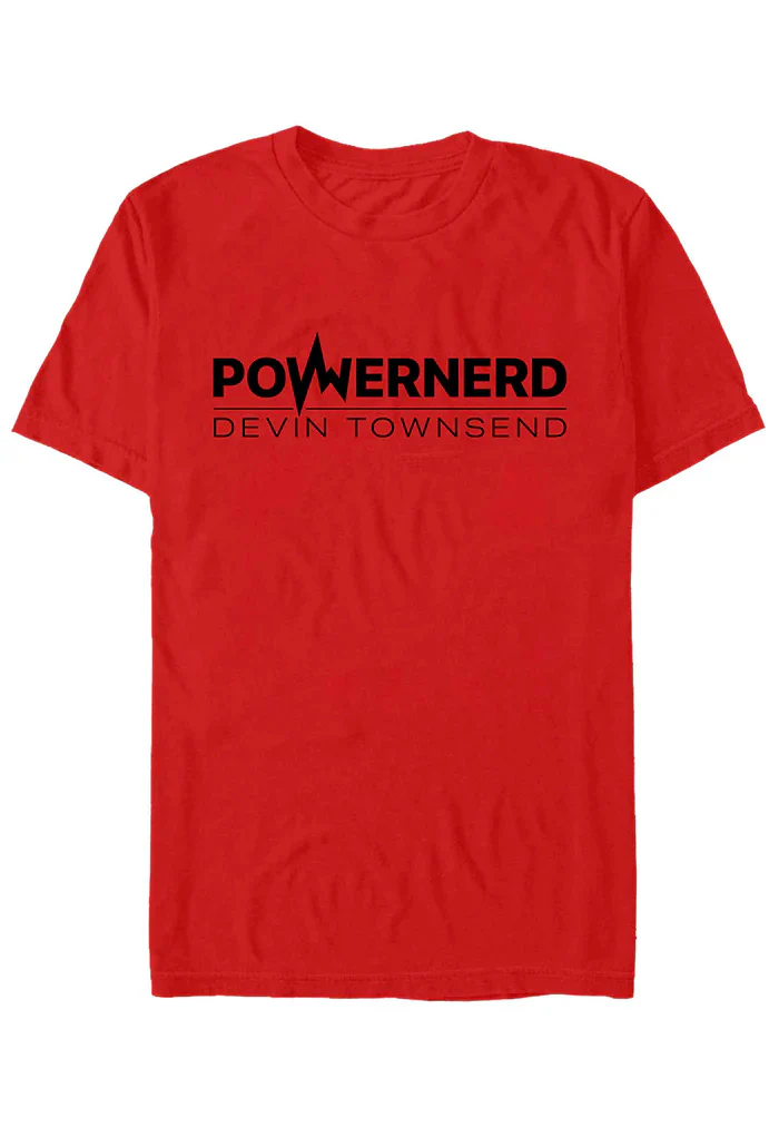 Devin Townsend - Powernerd Logo Red - T-Shirt
