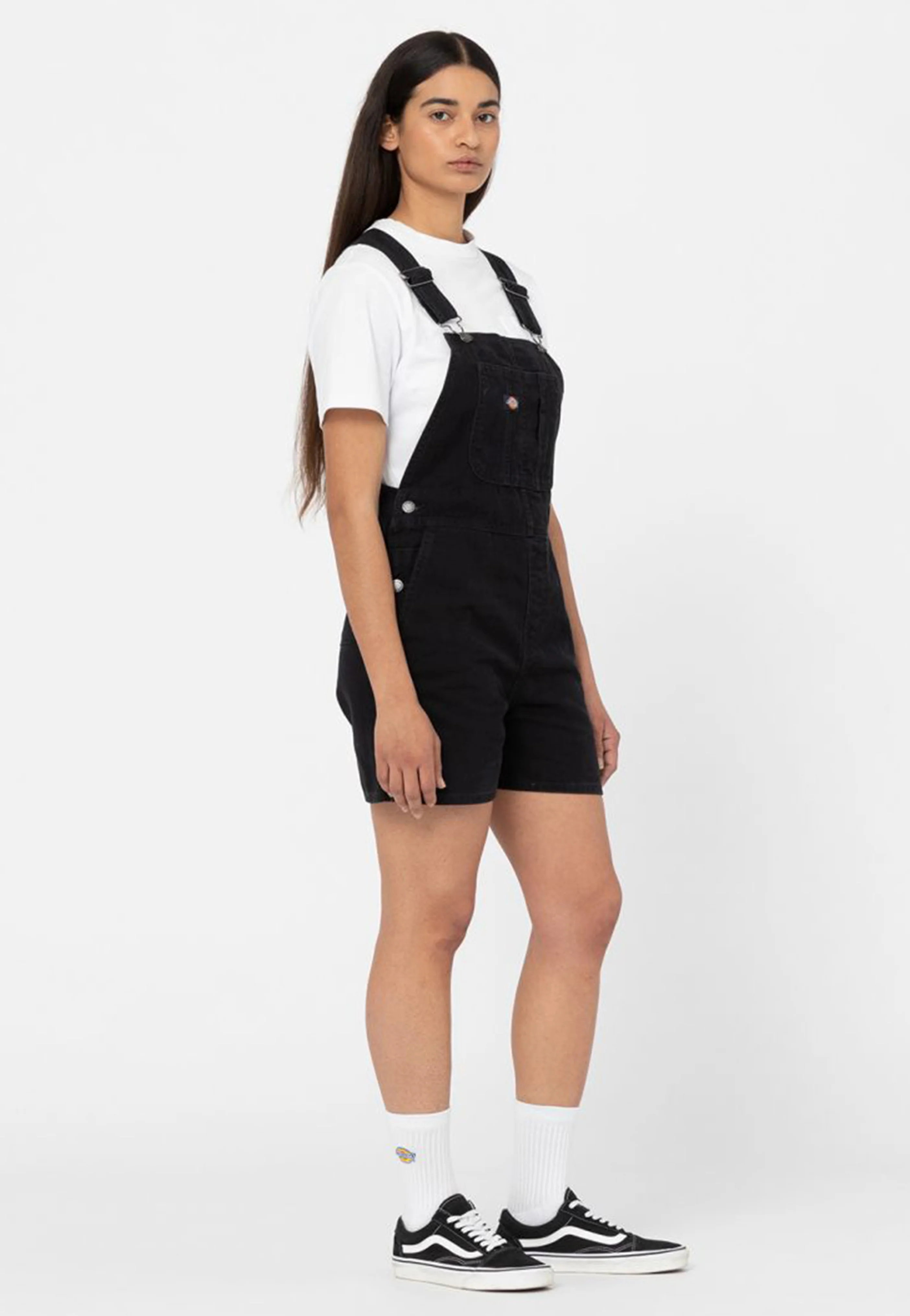 Dickies - Duck Canvas Bib W Black - Dungarees - Image 3