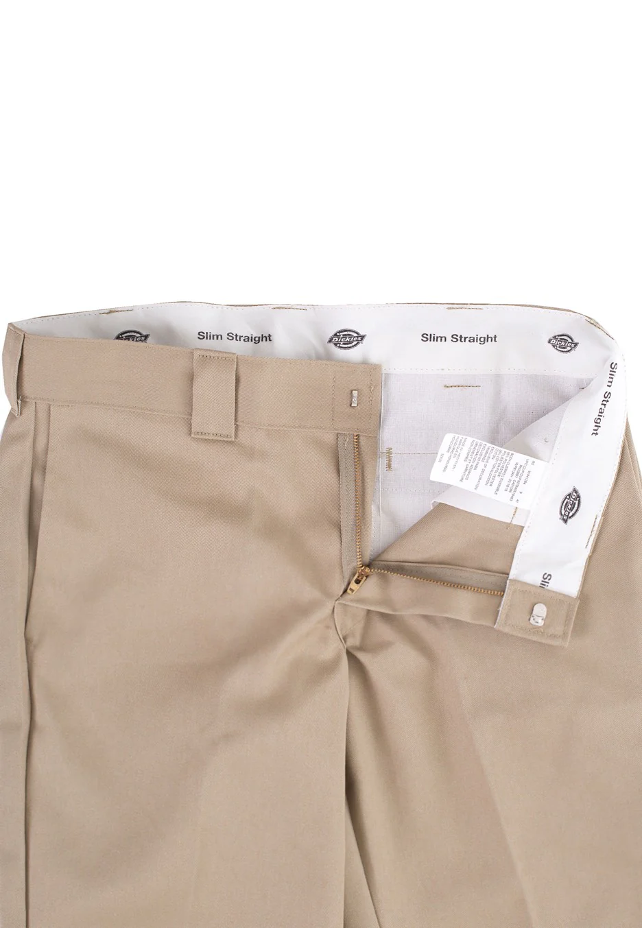 Dickies - Slim Straight Work 873 Khaki - Pants - Image 7