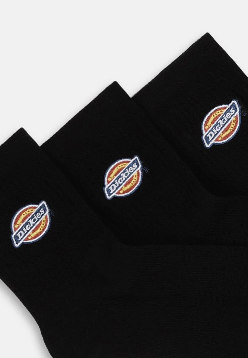 Dickies - Valley Grove Mid Black - Socks - Image 2