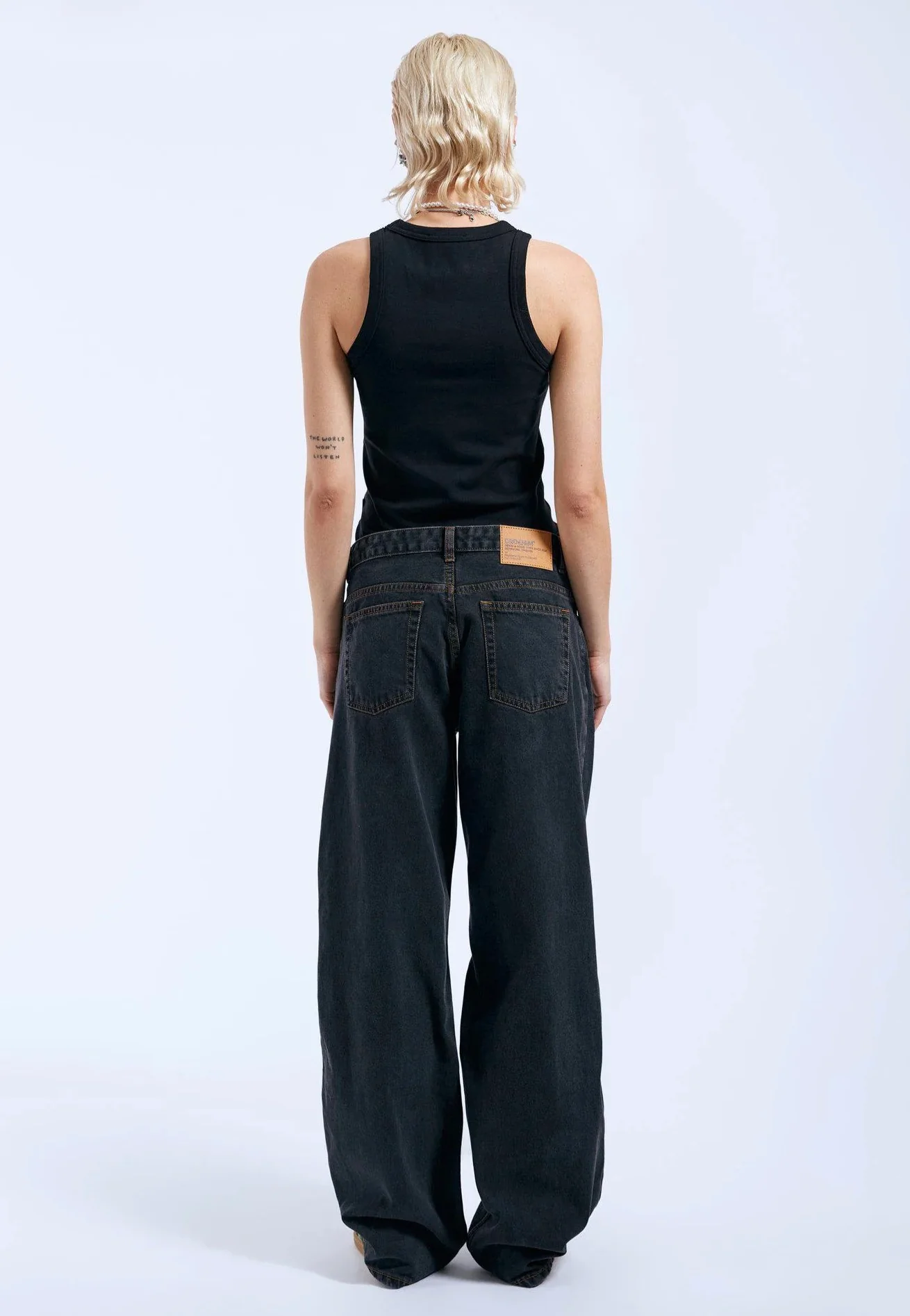 Dr. Denim - Hill Dust Washed Black - Jeans - Image 8