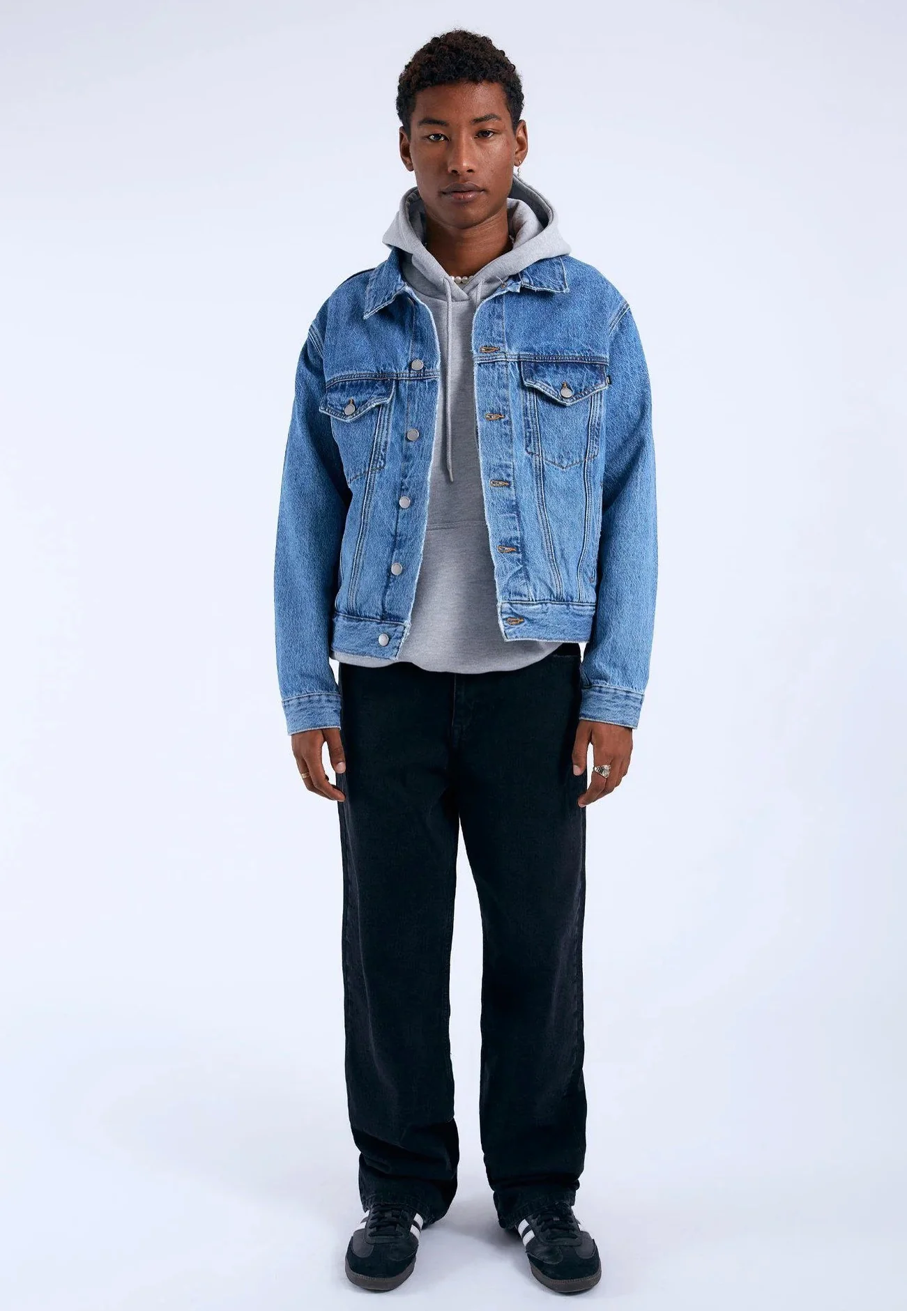 Dr. Denim - Joey Trucker Stream Sky Retro - Jacket - Image 2