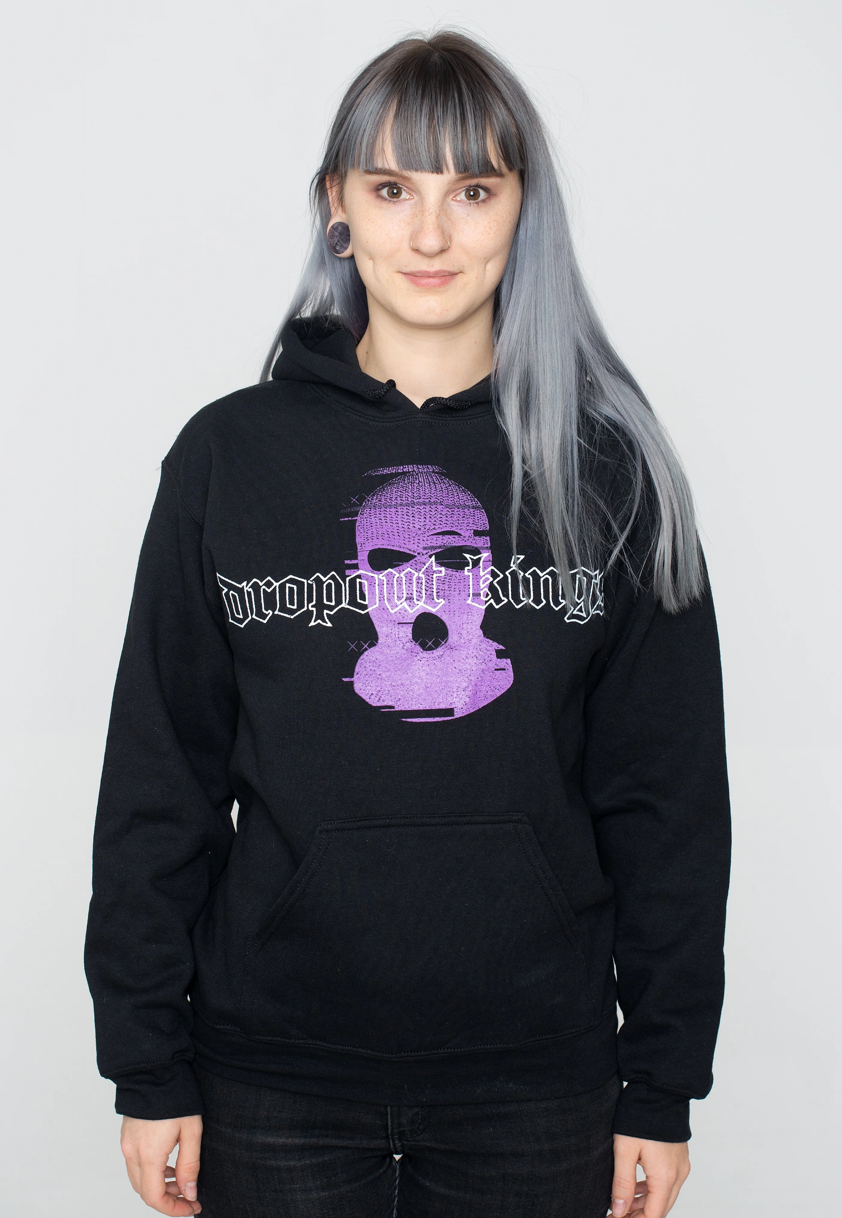 Dropout Kings - Glitch Mask - Hoodie - Image 5