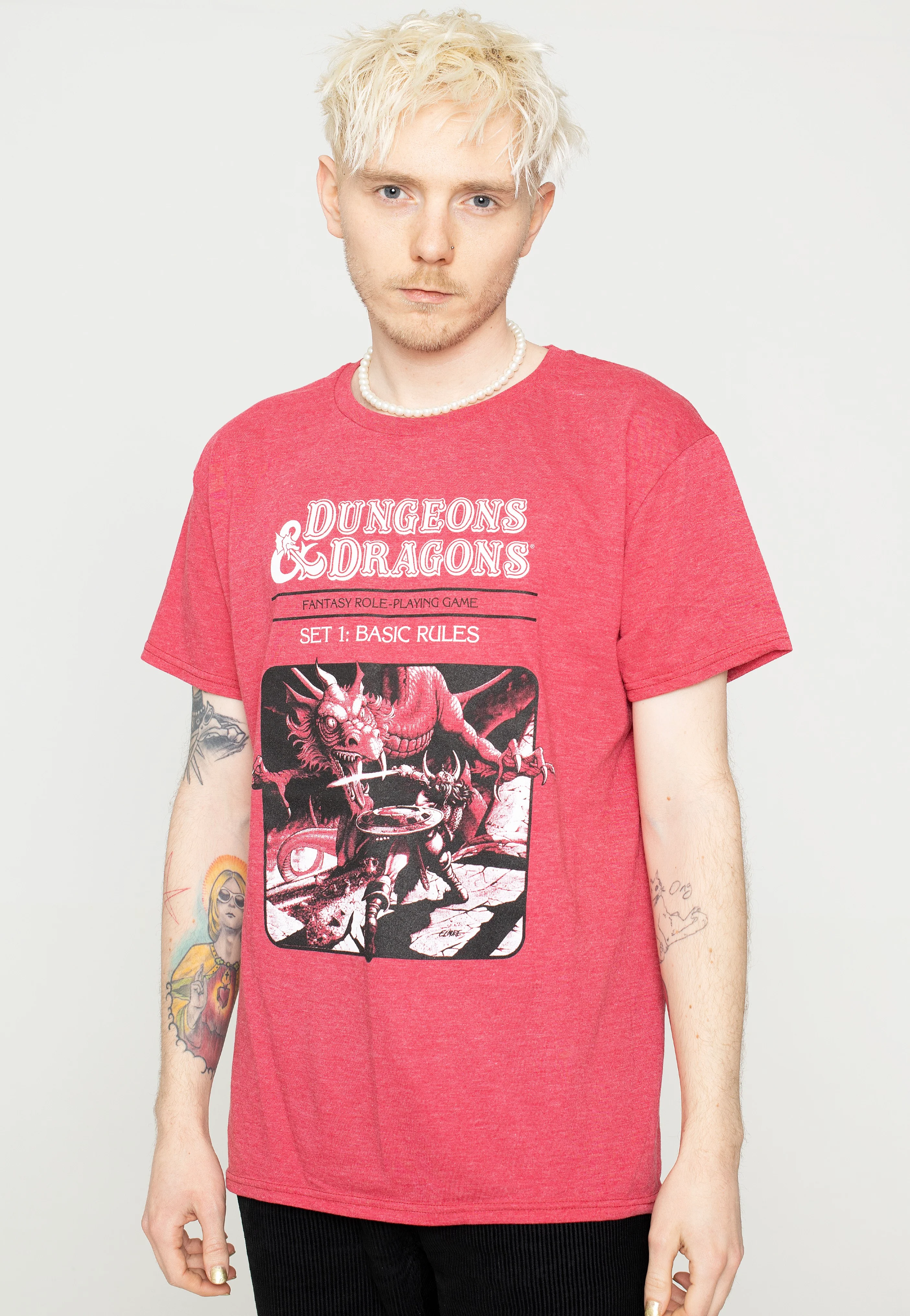 Dungeons & Dragons - Dragon Slayer Red - T-Shirt - Image 3