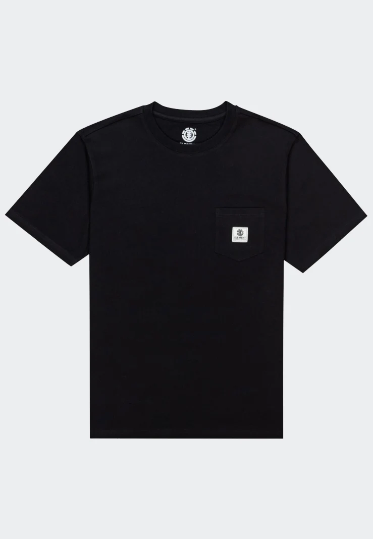 Element - Basic Pocket Label Flint Black - T-Shirt - Image 6