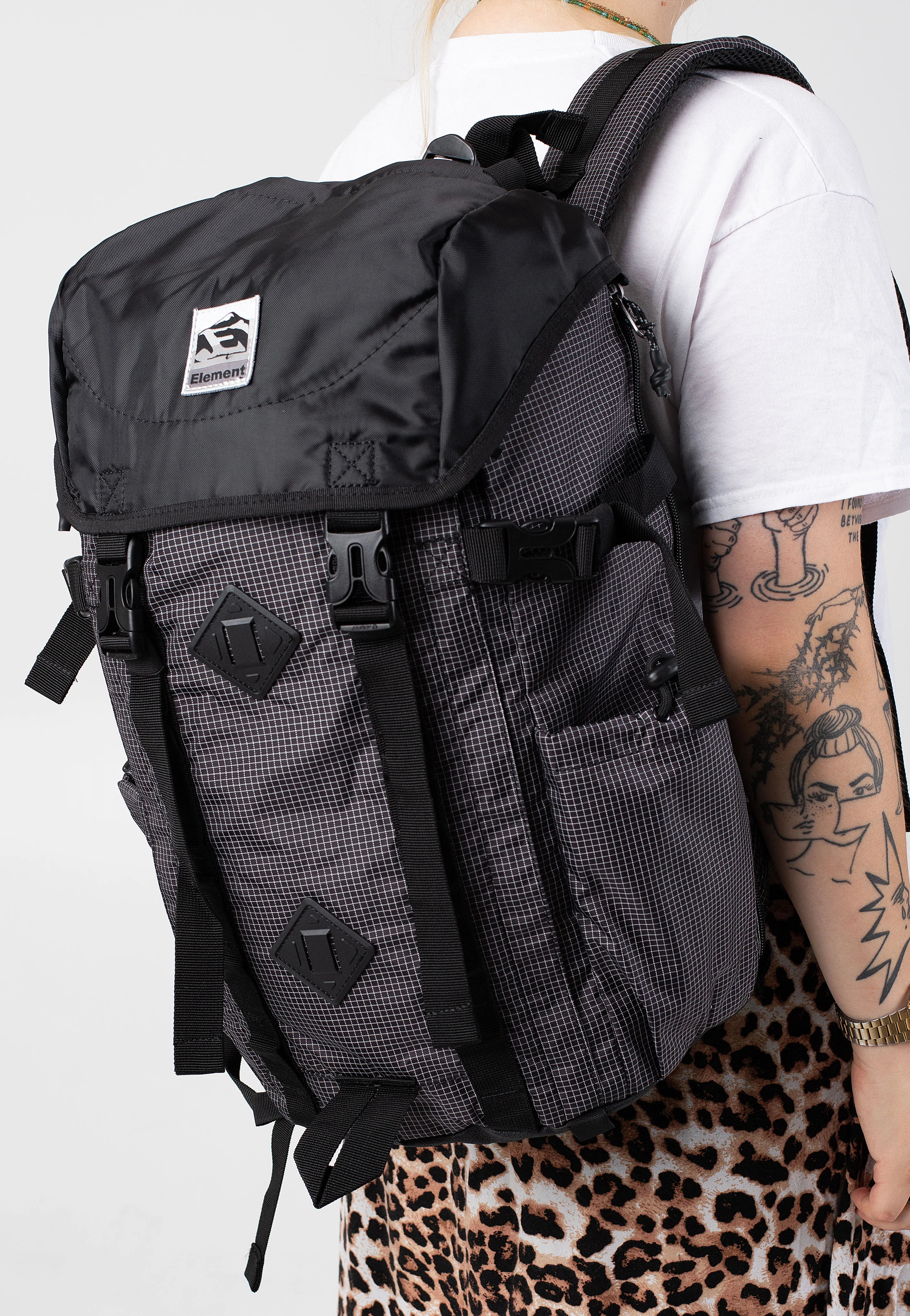Element - Furrow Flint Black - Backpack - Image 5