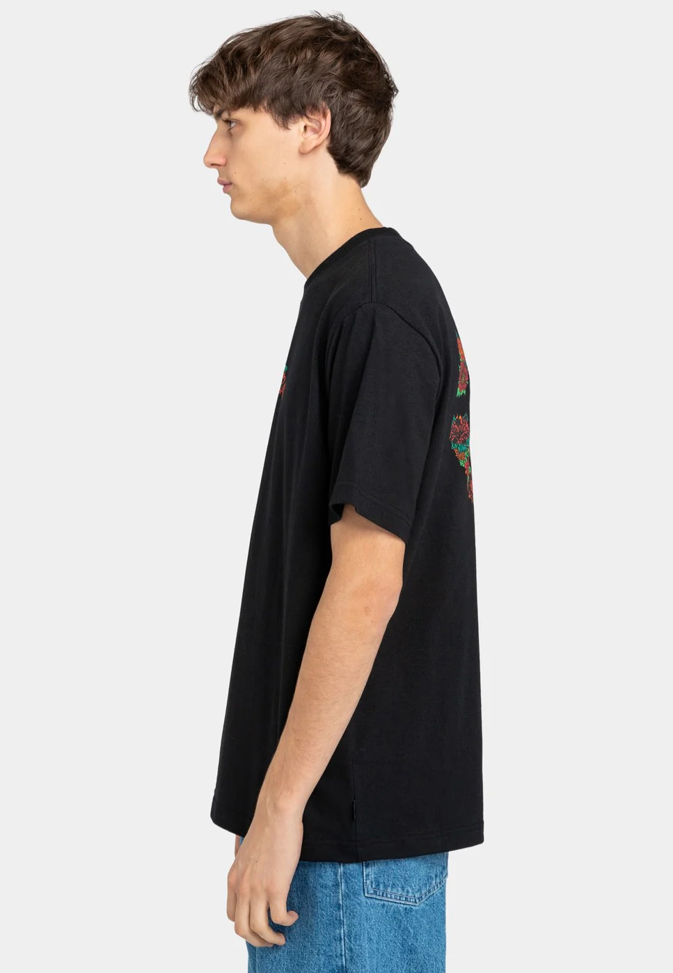 Element - Hirotton Botanical Flint Black - T-Shirt - Image 3