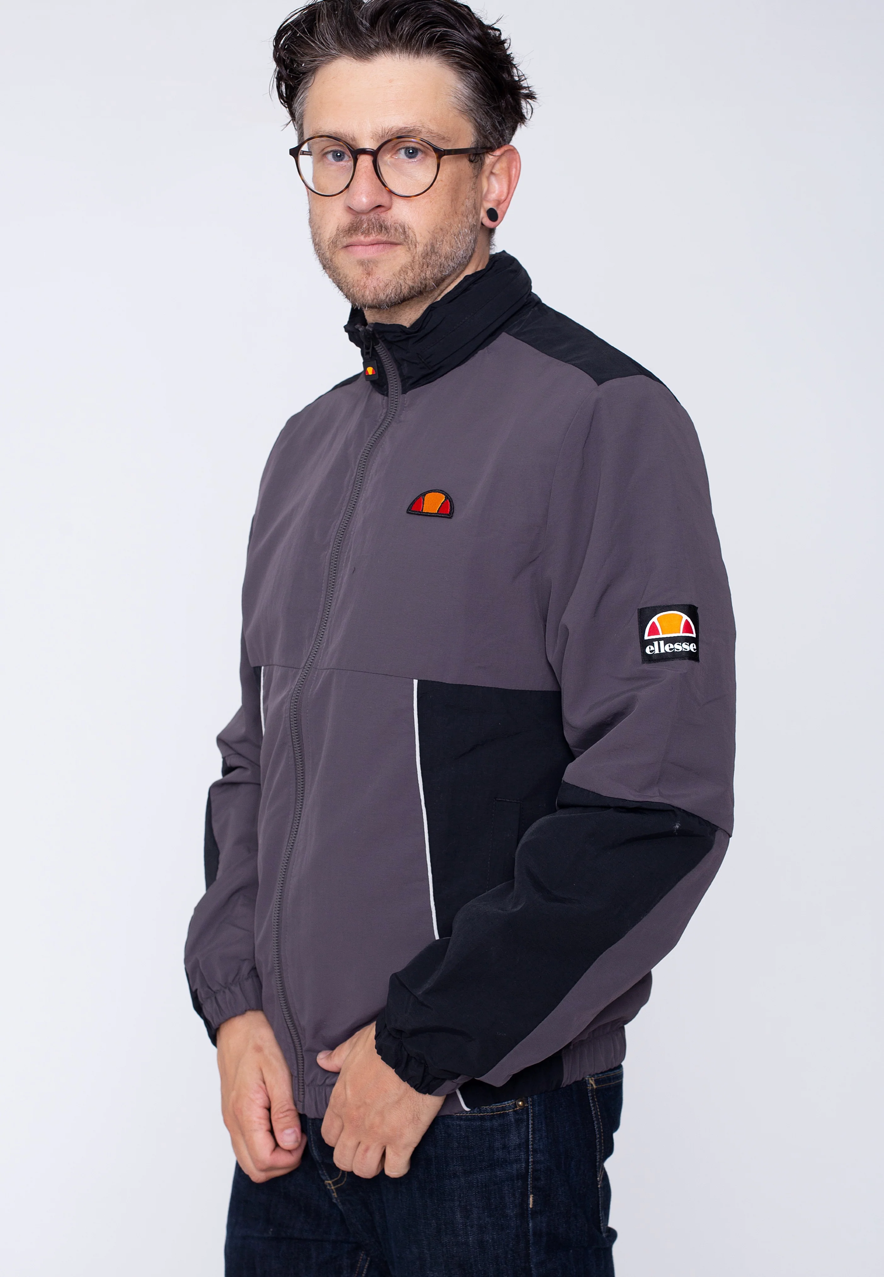 Ellesse - Lupi Track Dark Grey - Track Jacket - Image 2