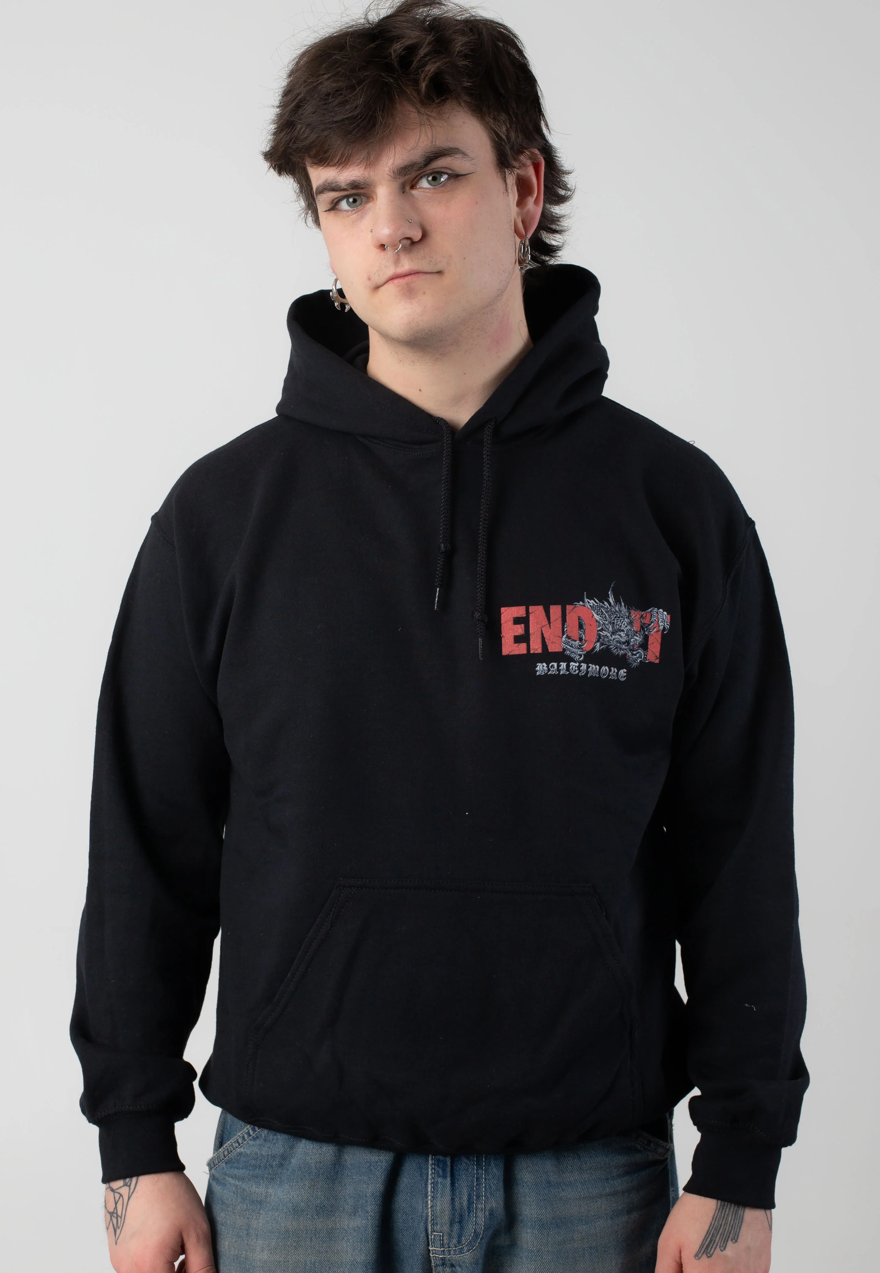 End It - Baltimore Dragon - Hoodie - Image 3