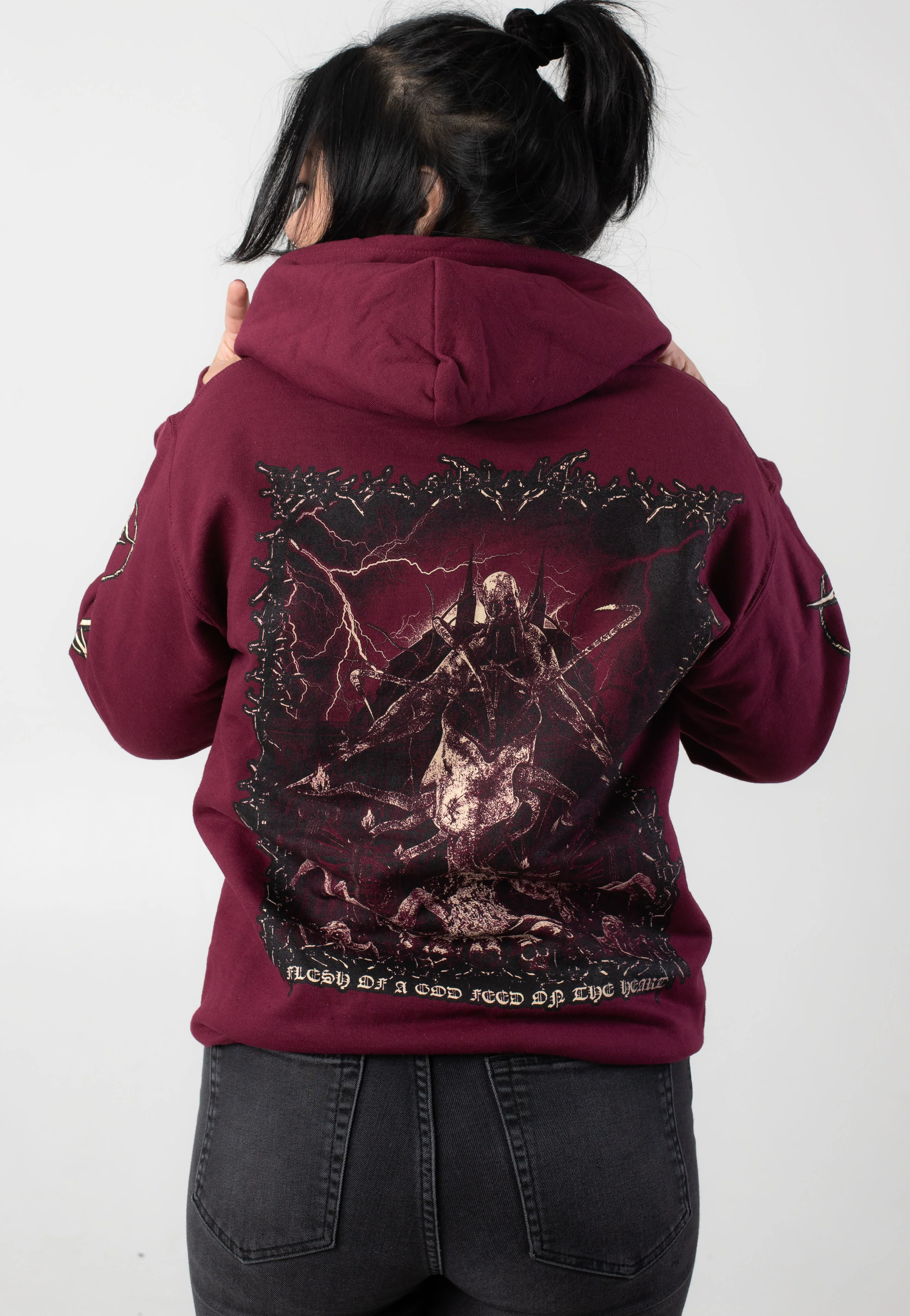 Enterprise Earth - Casket Of Rust Maroon - Hoodie - Image 7