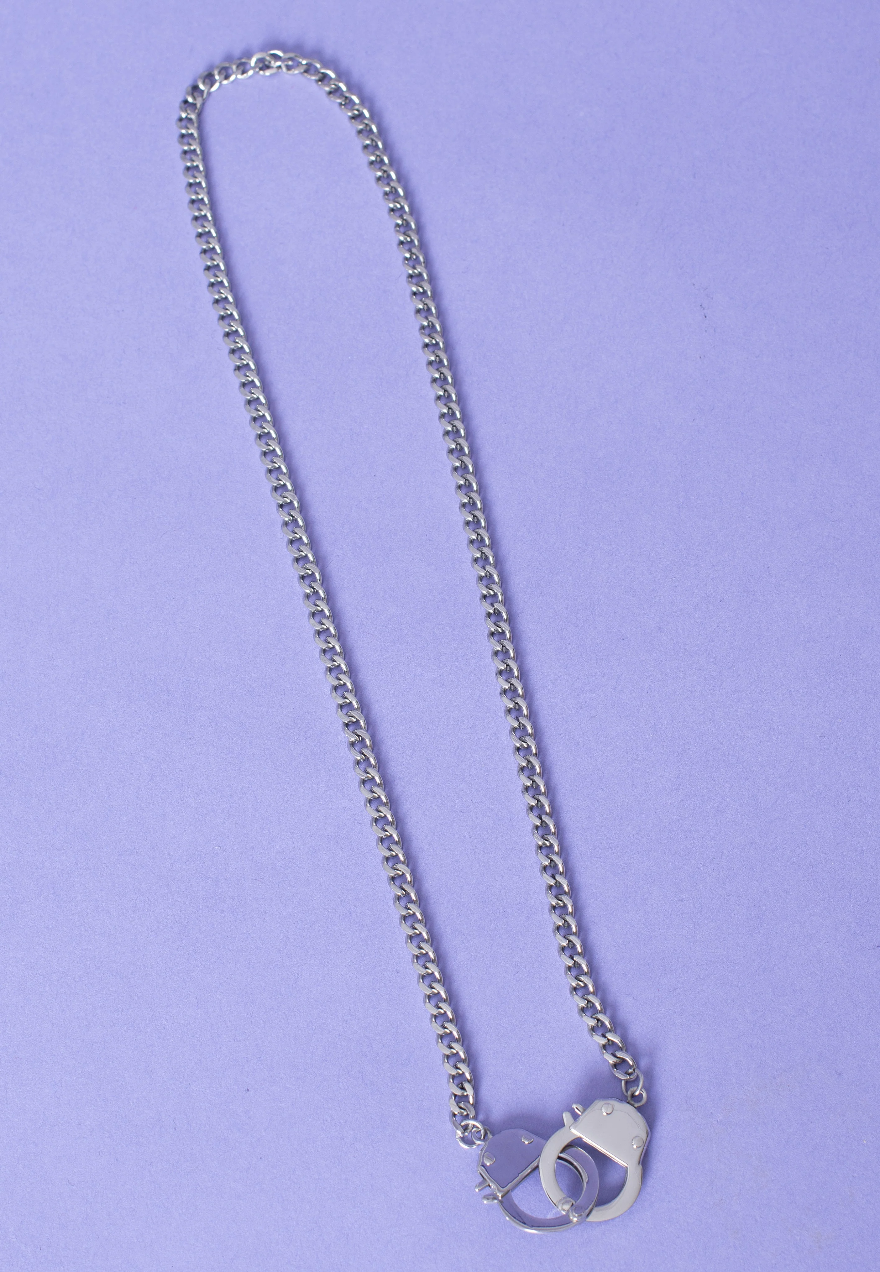 etNox - Chained And Locked Silver - Necklace - Image 3