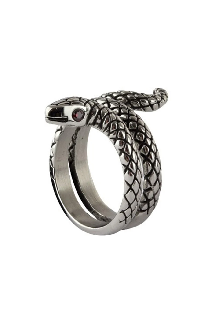 etNox - Große Schlange Silver - Ring - Image 3