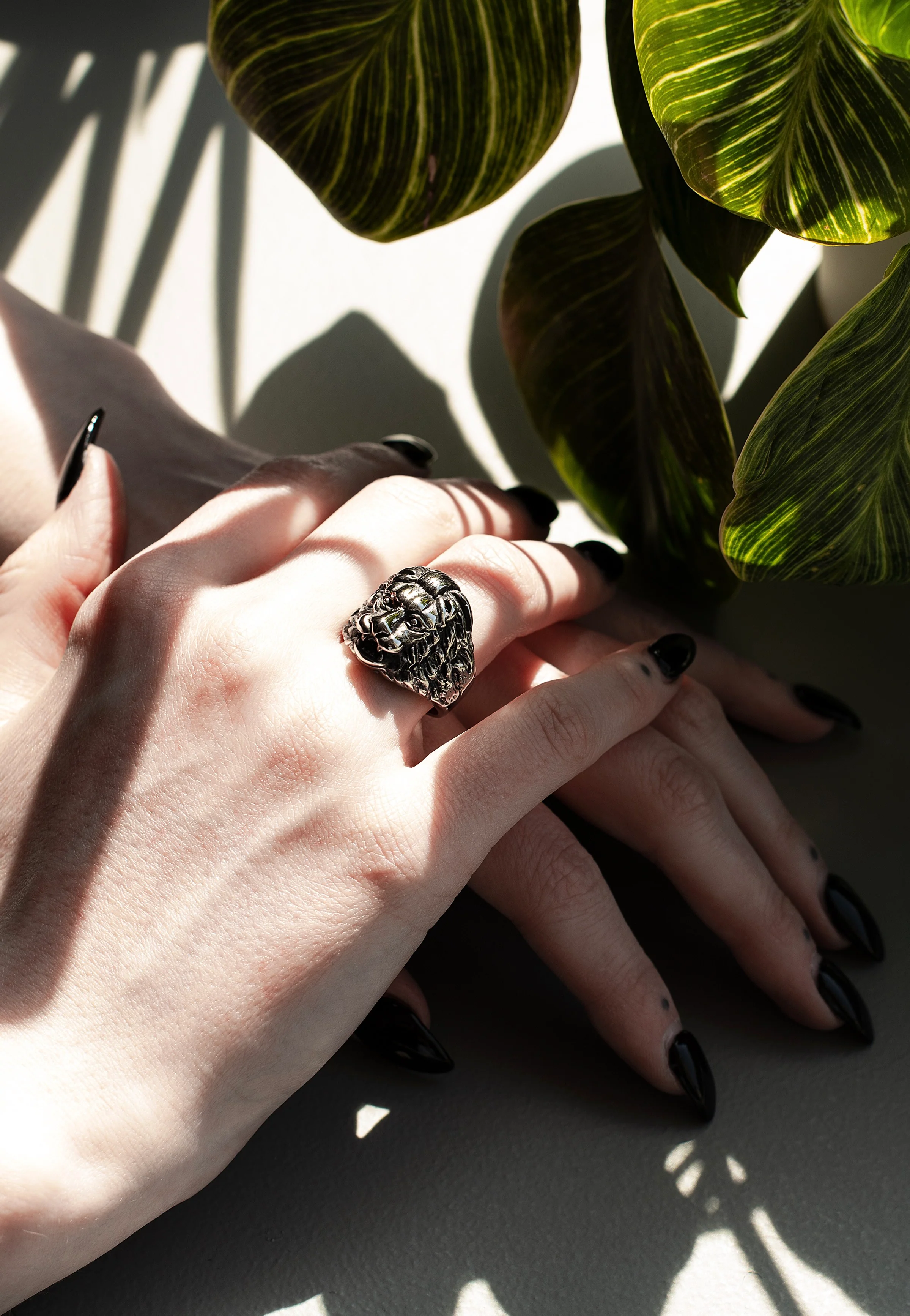 etNox - Löwenkopf Silver - Ring - Image 8