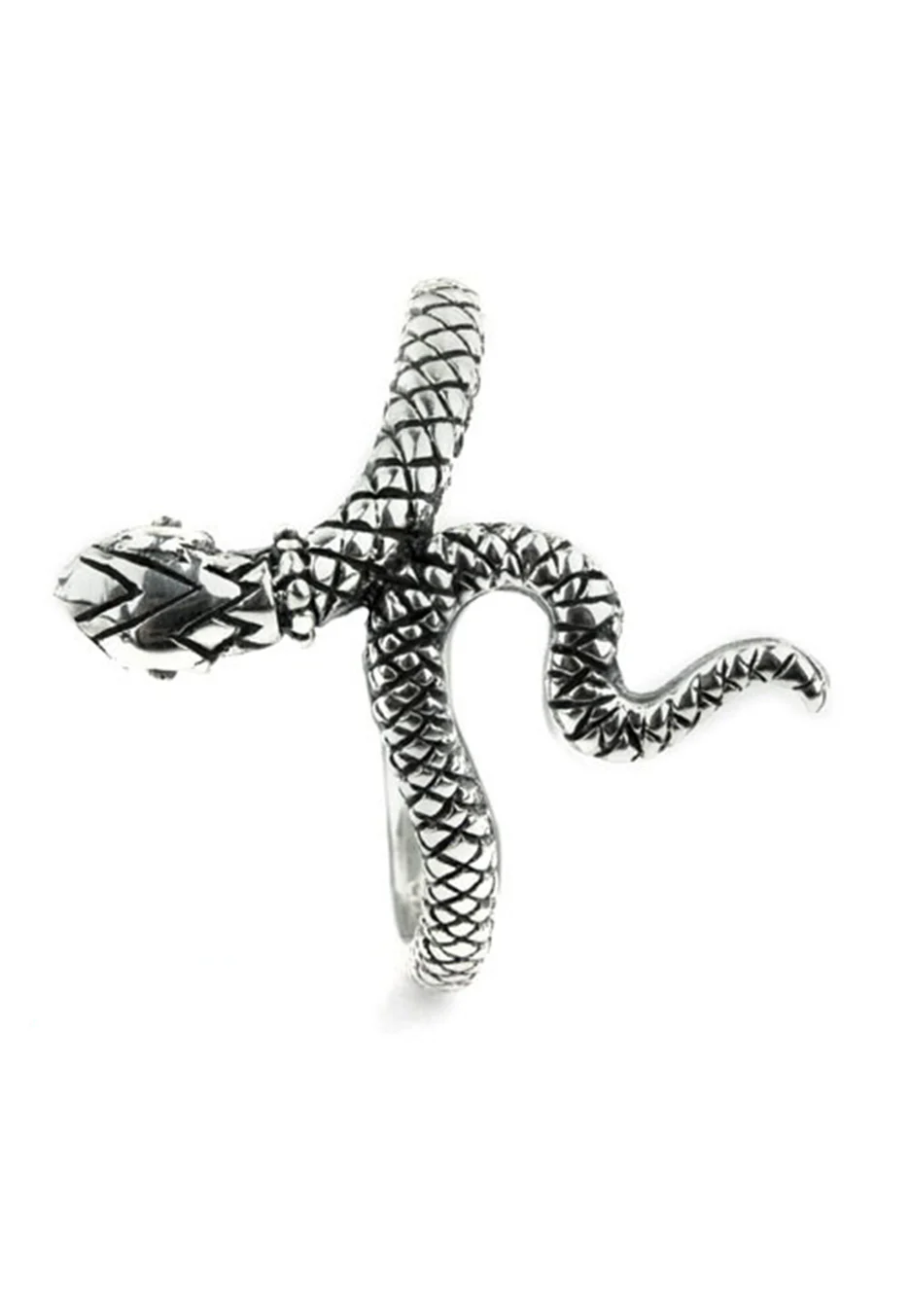 etNox - Snake II Silver - Ring - Image 5