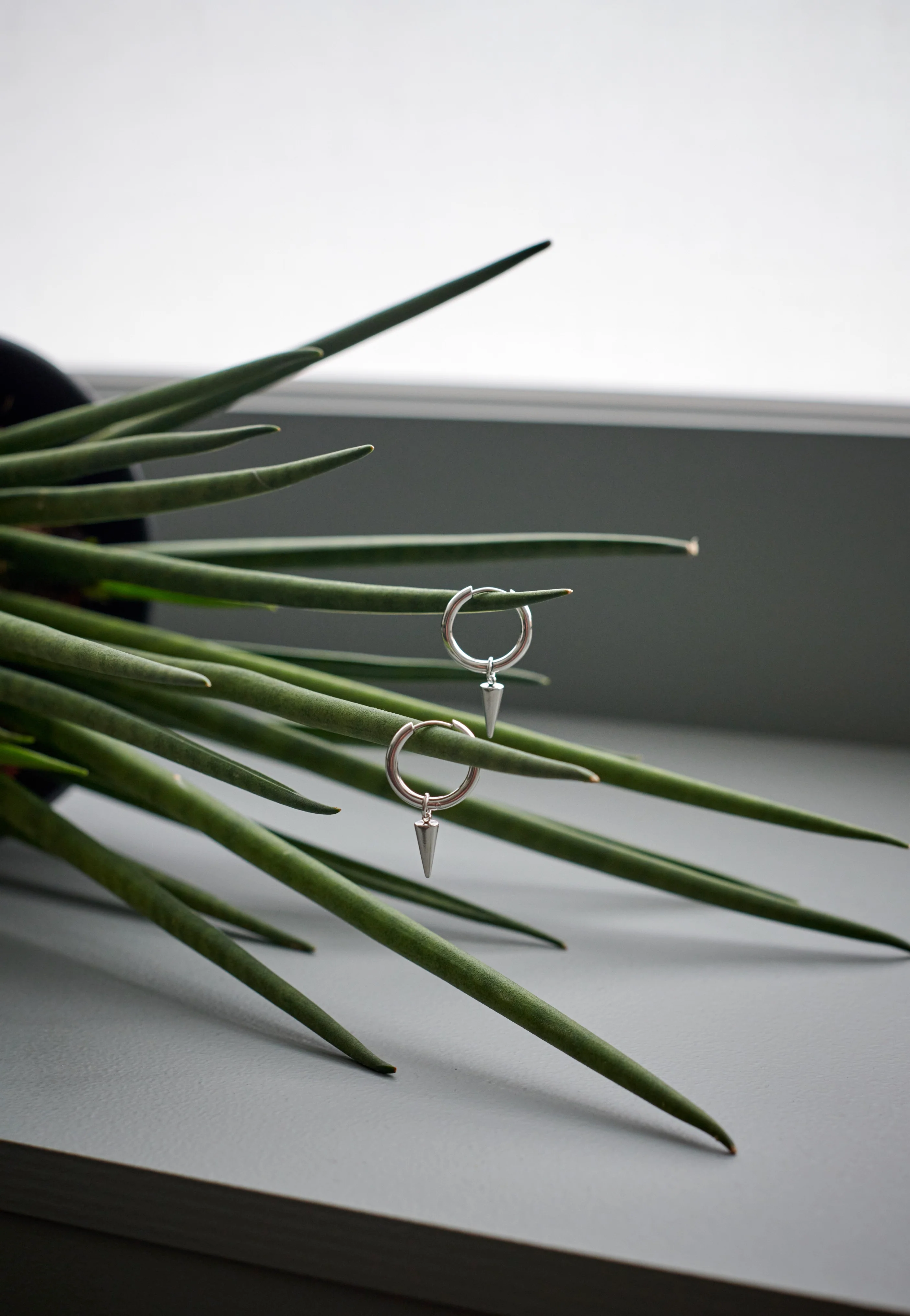 etNox - Spike Silver Silver - Earrings - Image 3