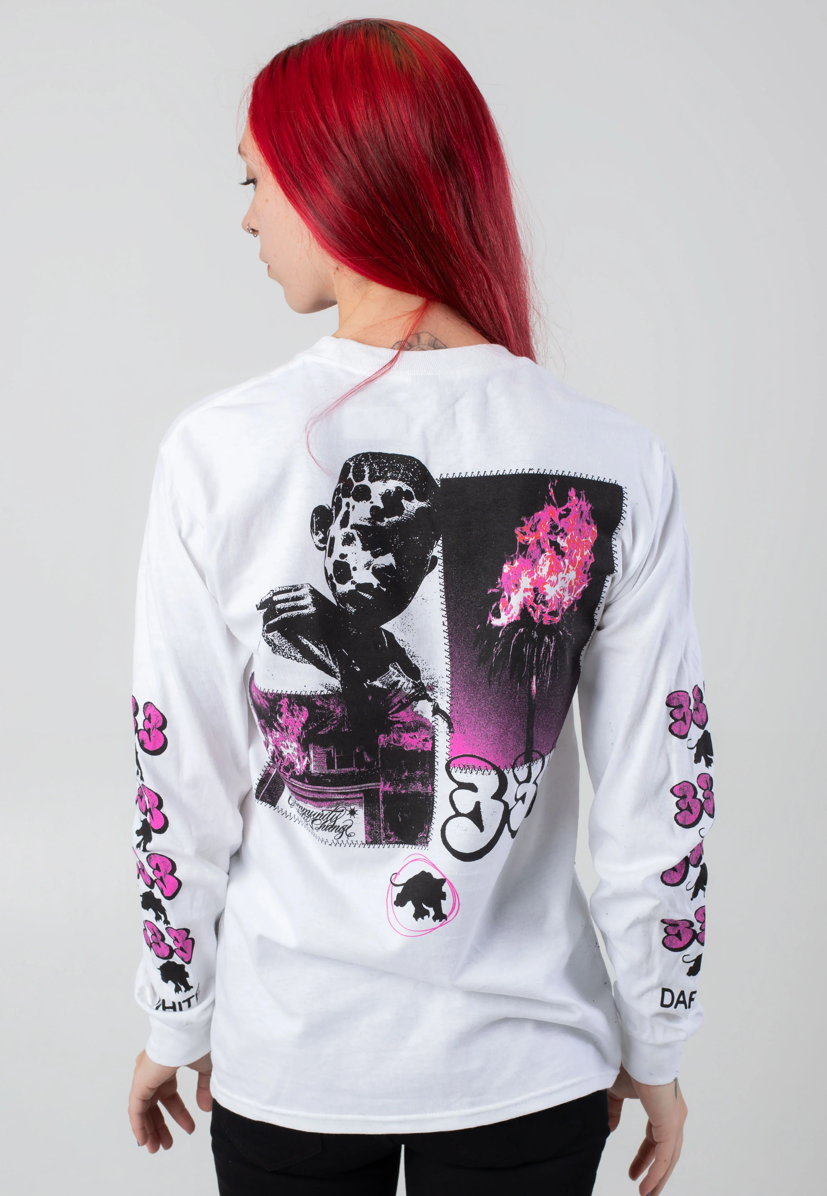Fever 333 - Community Charly Chang White - Longlseeve - Image 8
