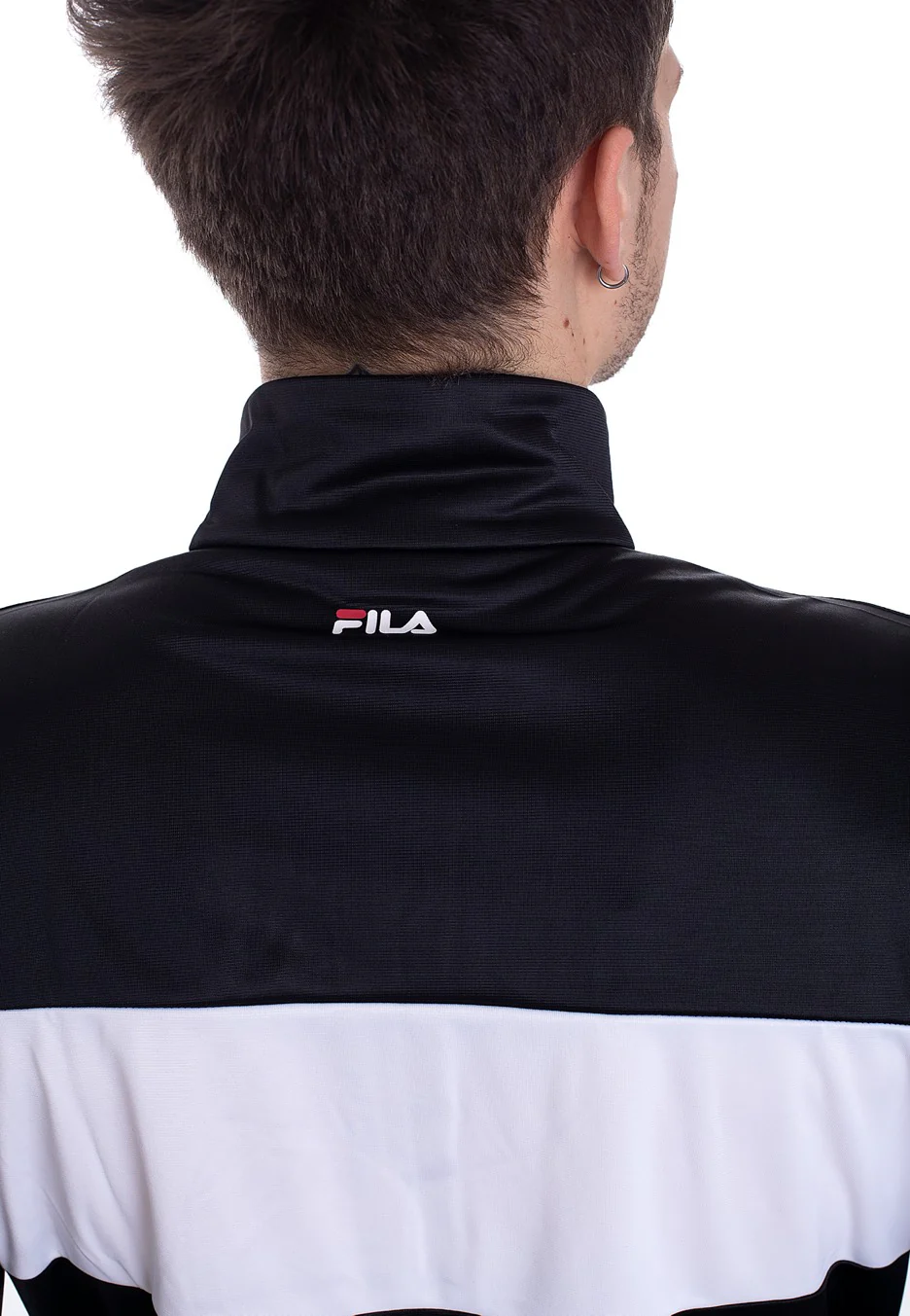 Fila - Urban Line Balin Black/Bright White - Track Jacket - Image 3
