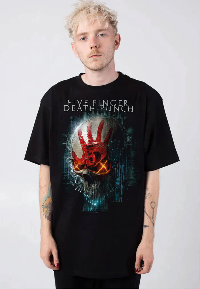 Five Finger Death Punch - Interface Skull - T-Shirt