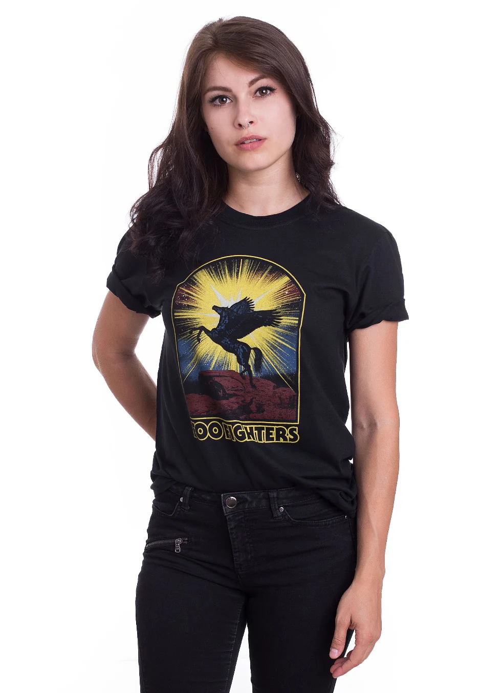 Foo Fighters - Winged Horse - T-Shirt - Image 3