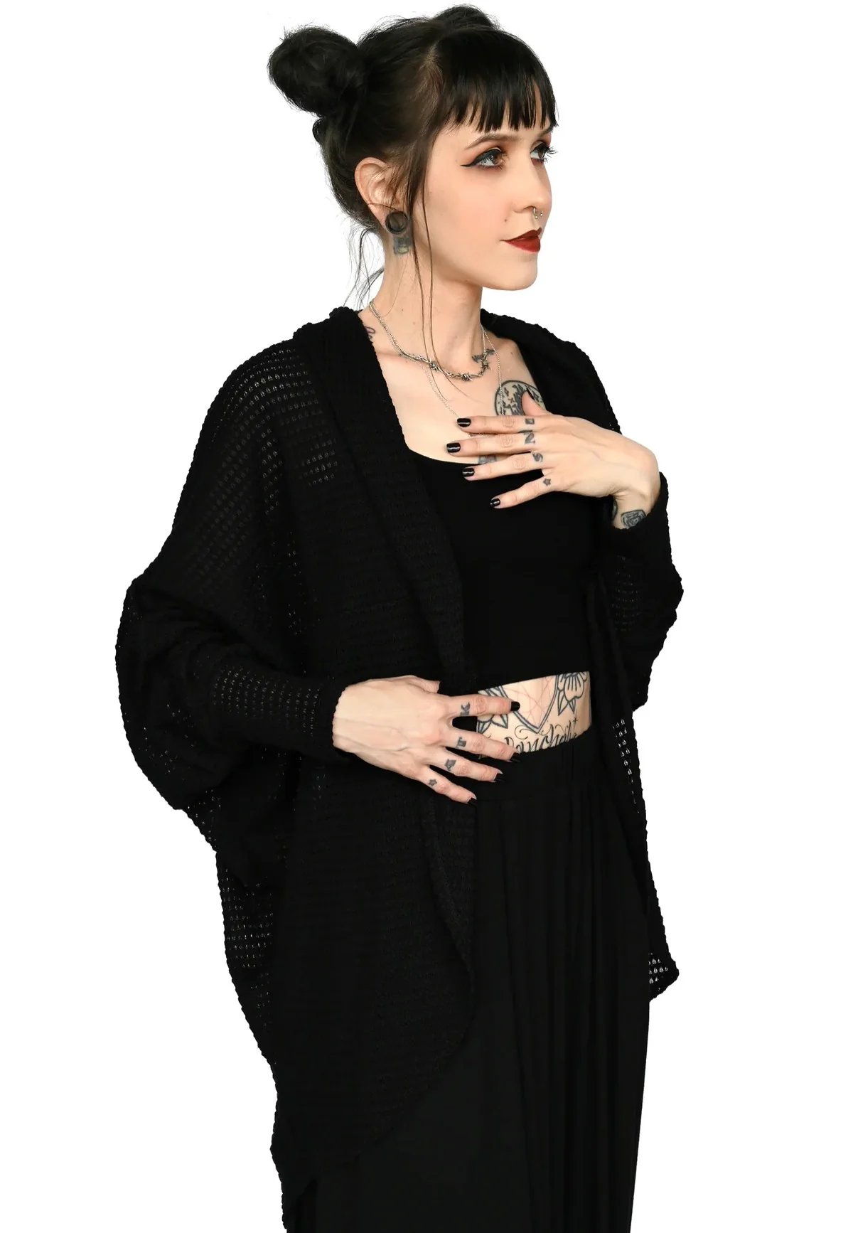 Foxblood - Bishop Sleeve - Cardigan - Image 2
