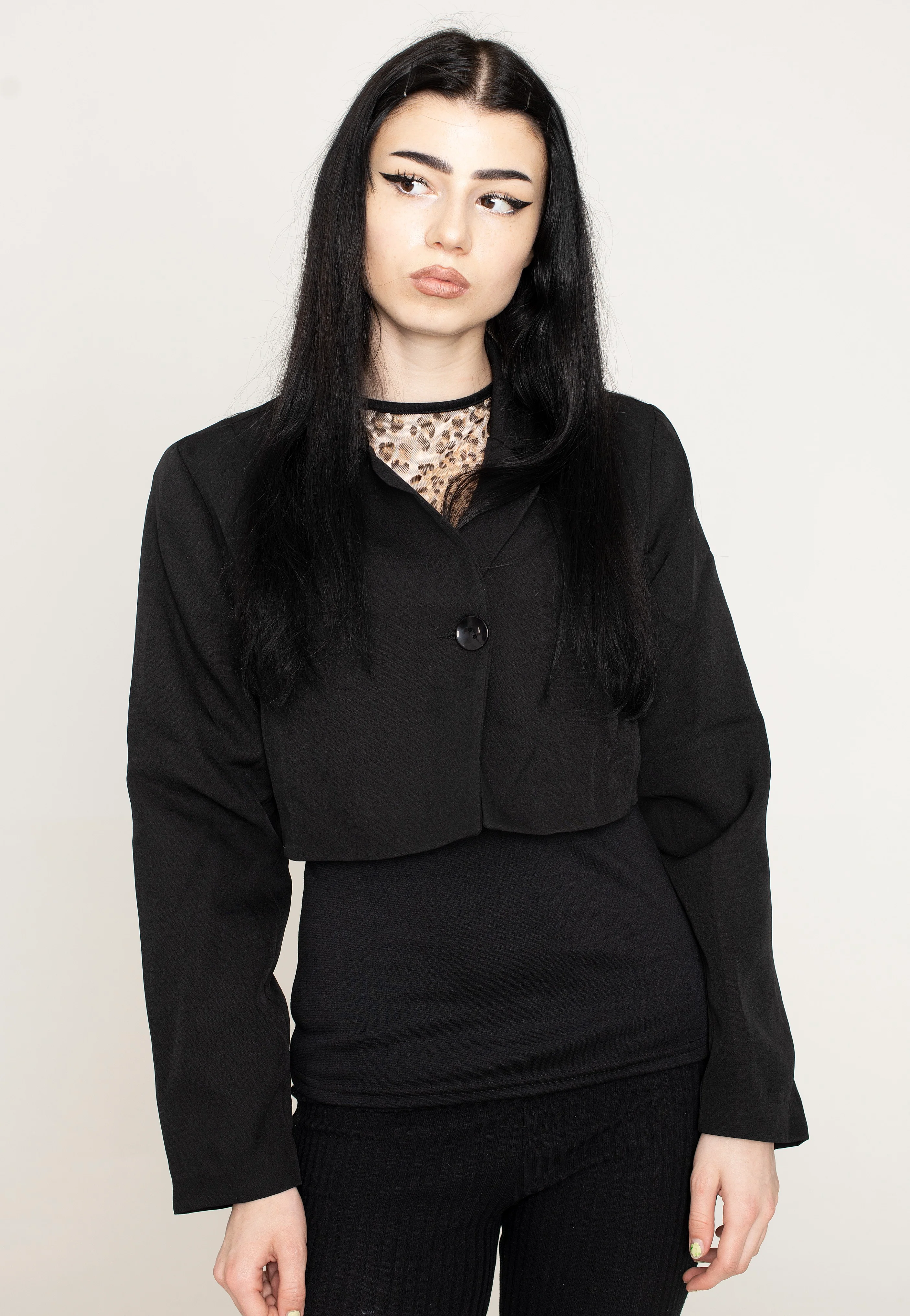 Foxblood - Crop Boss Black - Blazer - Image 5