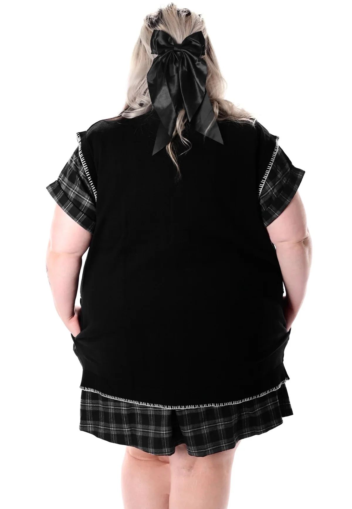 Foxblood - Halloween Night Patchwork Black - Vest - Image 9