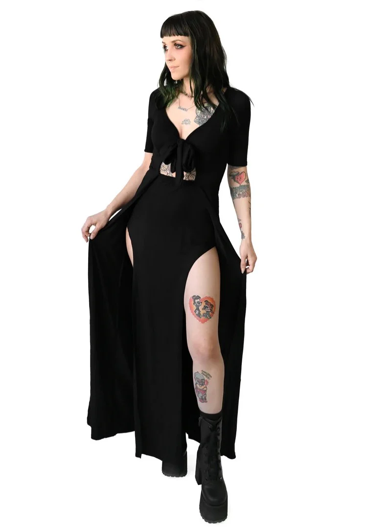 Foxblood - Marcie Maxie Black - Dress - Image 2