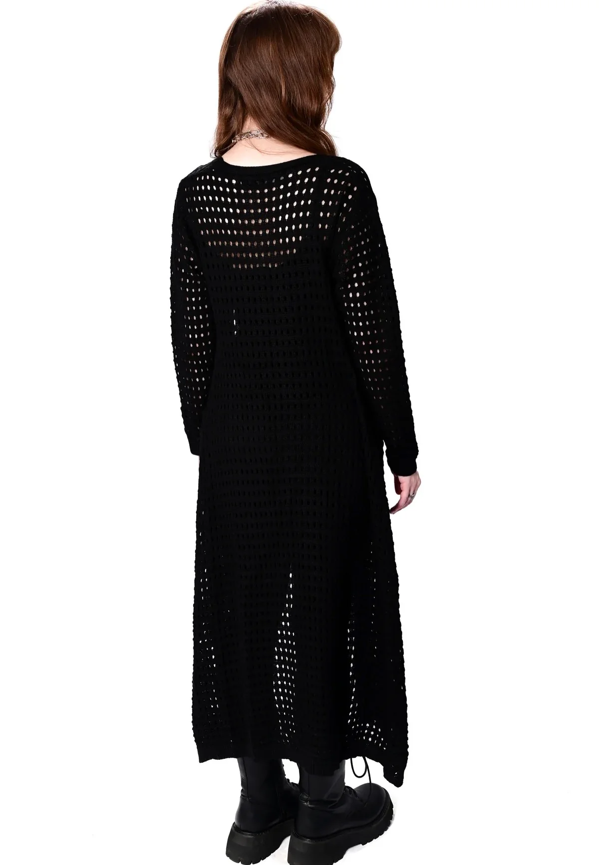 Foxblood - Open Weave Duster - Cardigan - Image 2