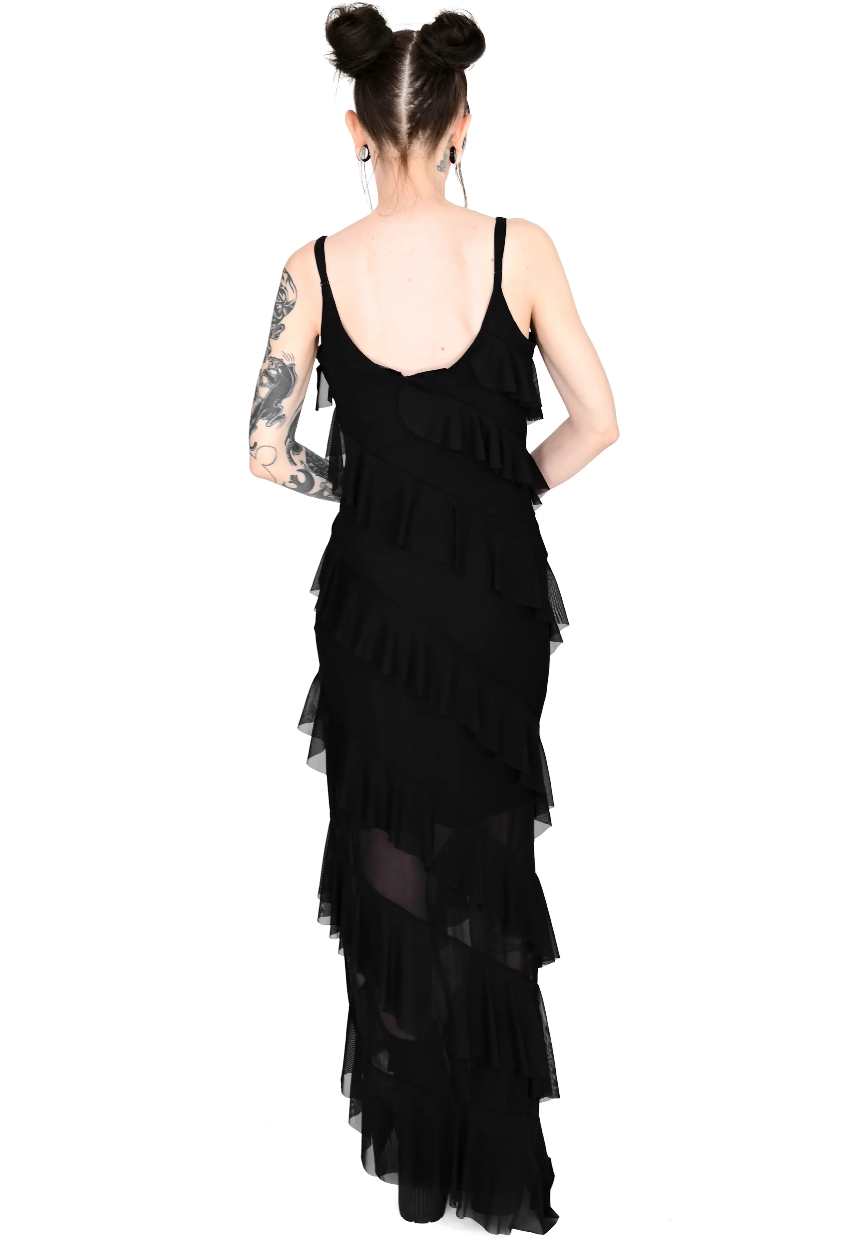 Foxblood - Sofia Maxi Black - Dress - Image 2