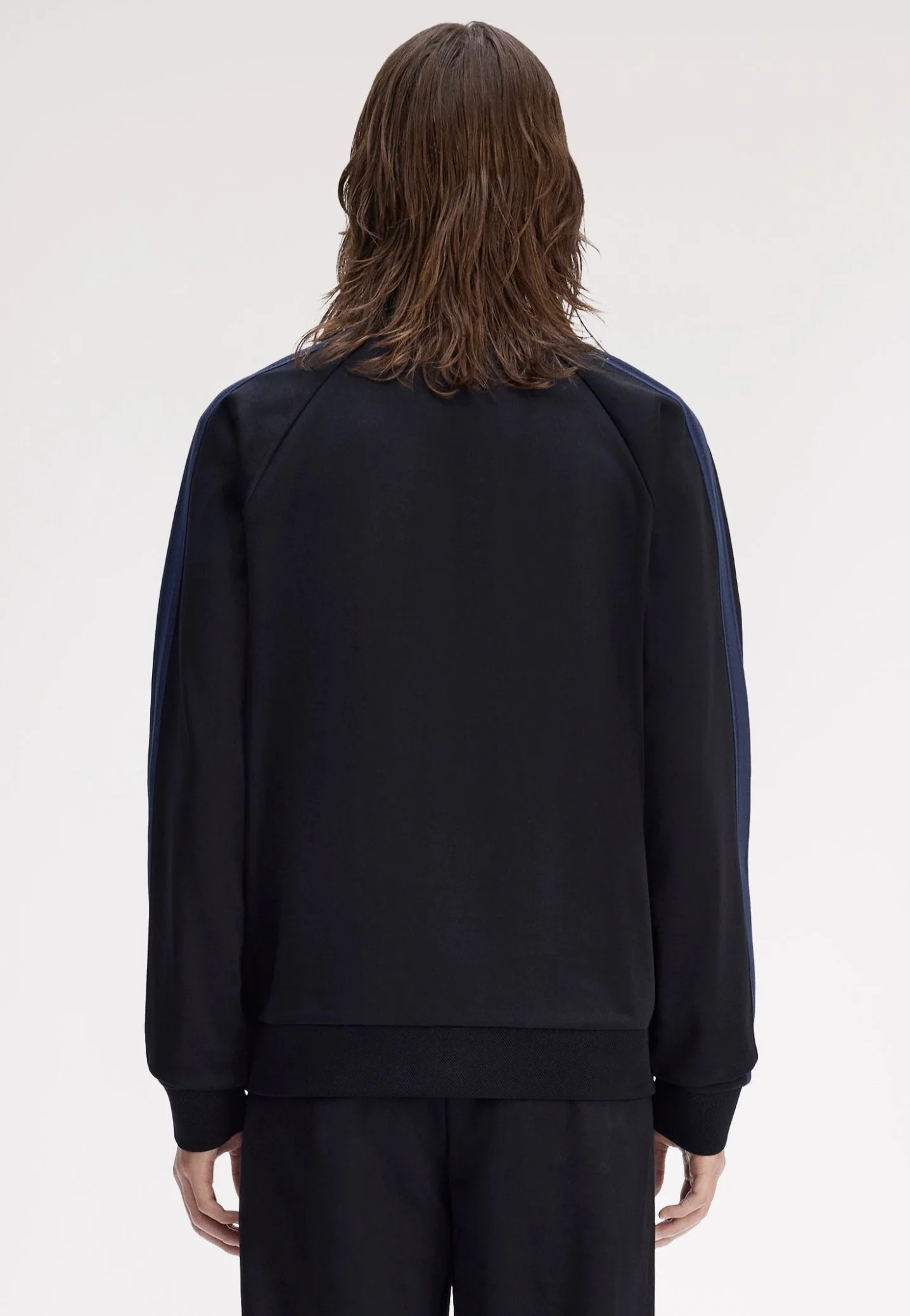 Fred Perry - Mesh Taped Black - Track Jacket - Image 12