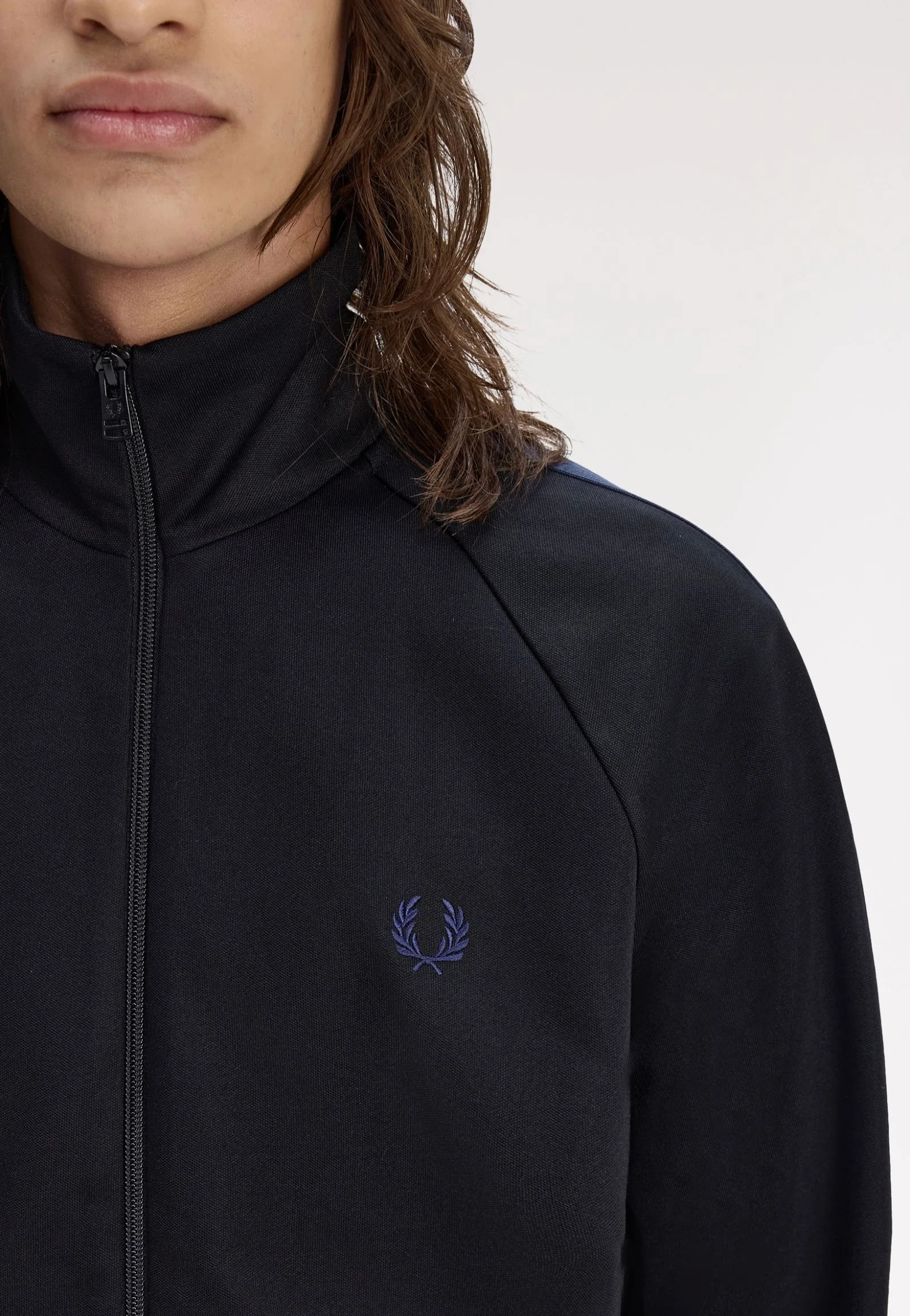 Fred Perry - Mesh Taped Black - Track Jacket - Image 6