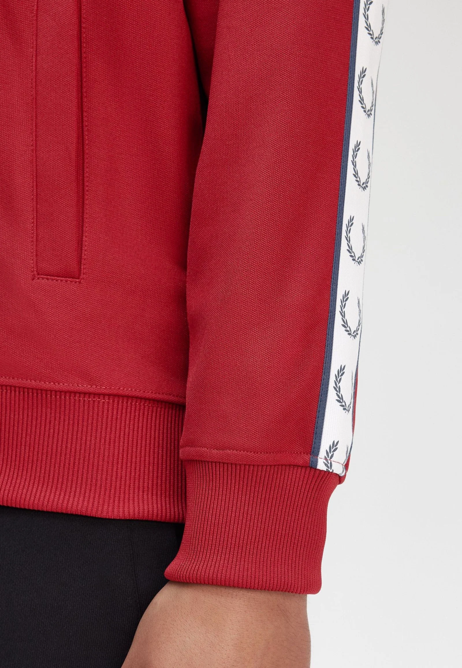 Fred Perry - Taped Track Burnt Red - Track Jacket - Image 8