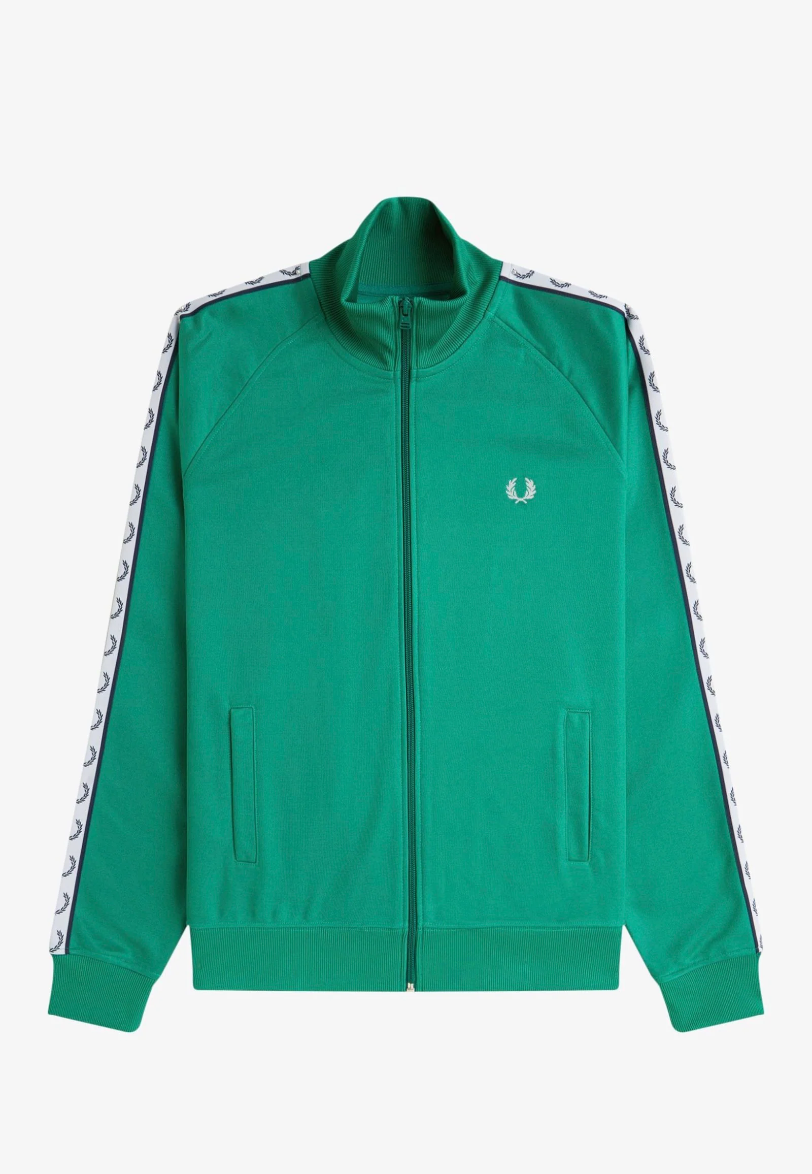 Fred Perry - Taped Track Label Green - Track Jacket - Image 10
