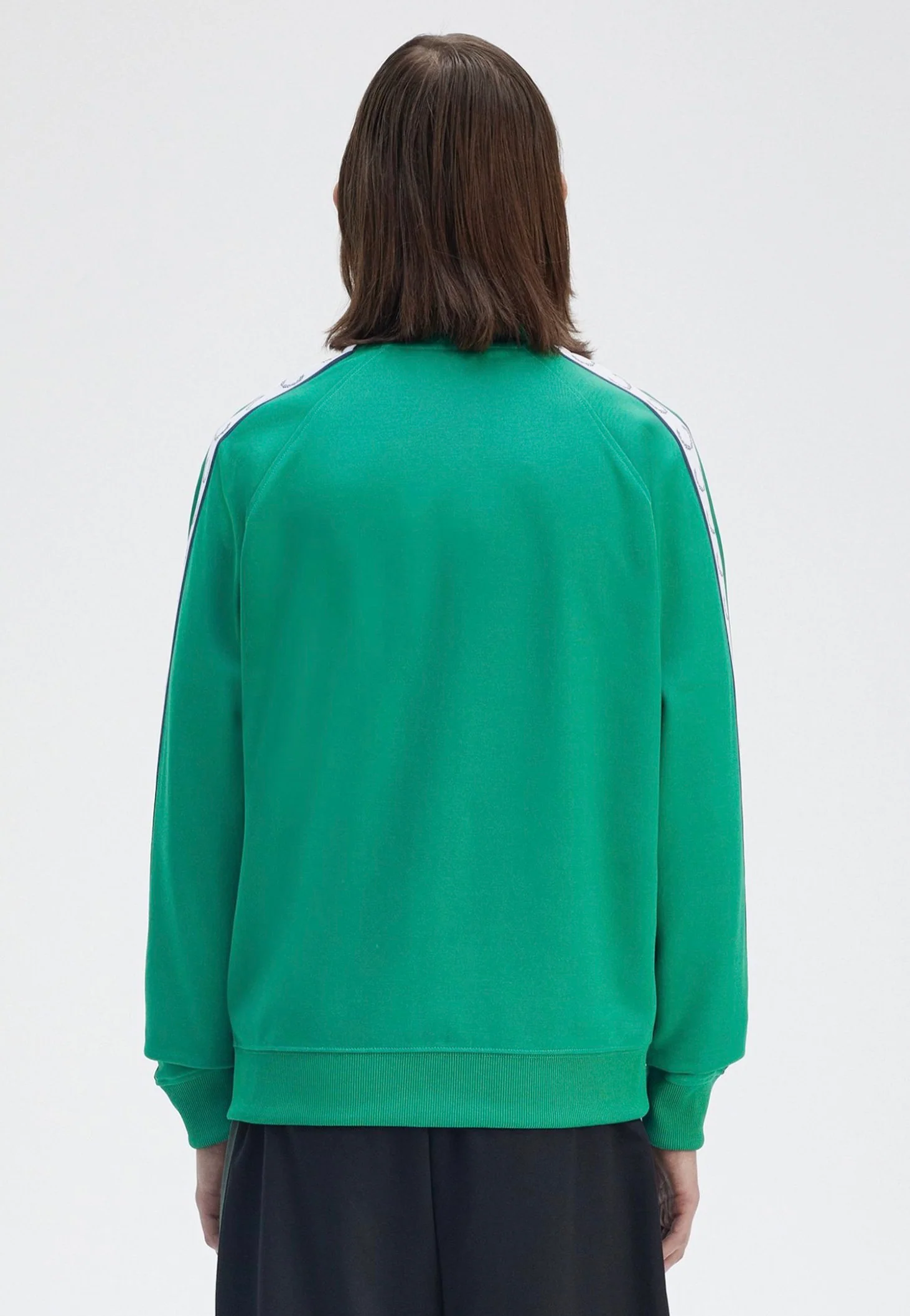 Fred Perry - Taped Track Label Green - Track Jacket - Image 4