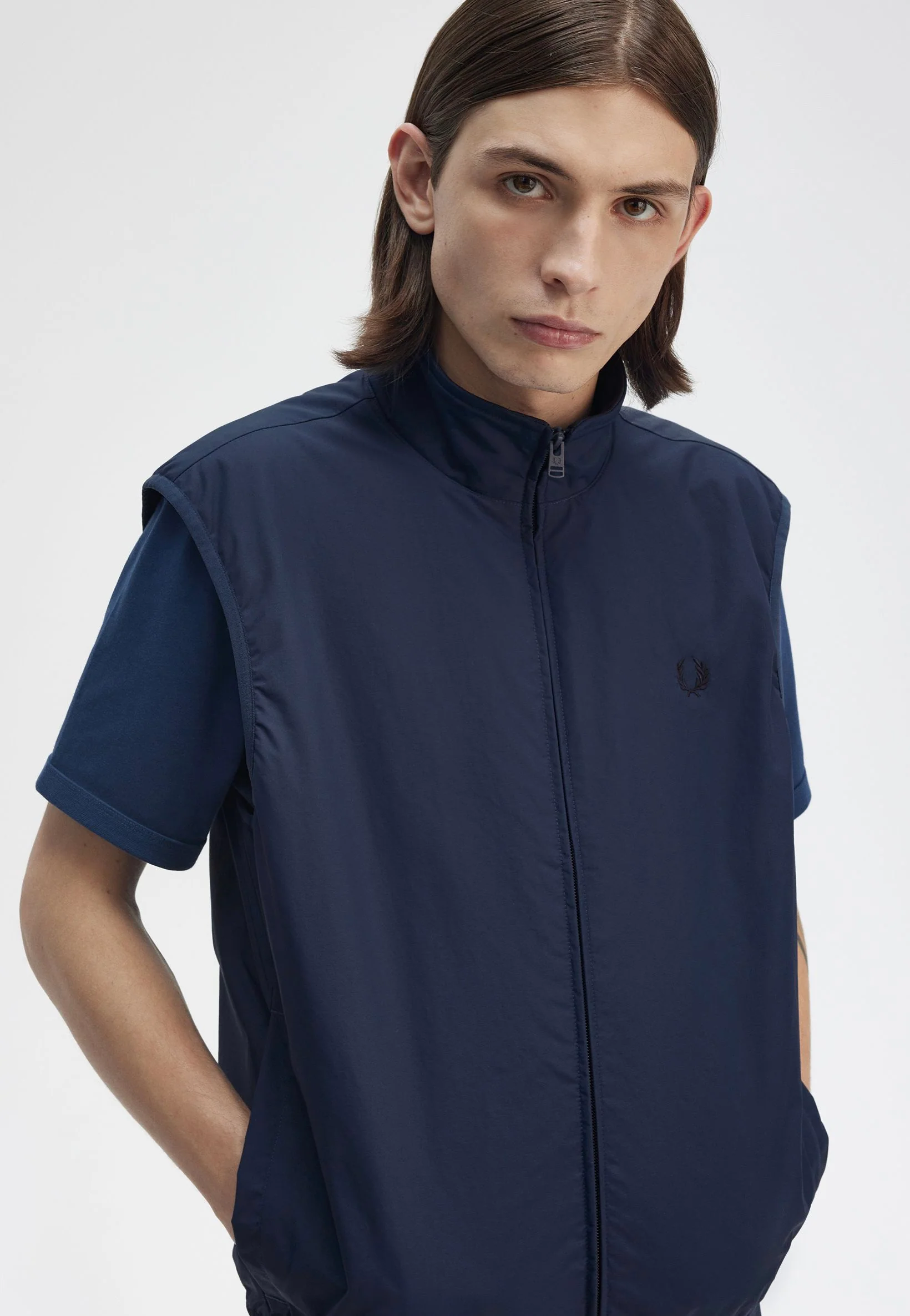 Fred Perry - The Brentham Tennis Blue - Vest - Image 2