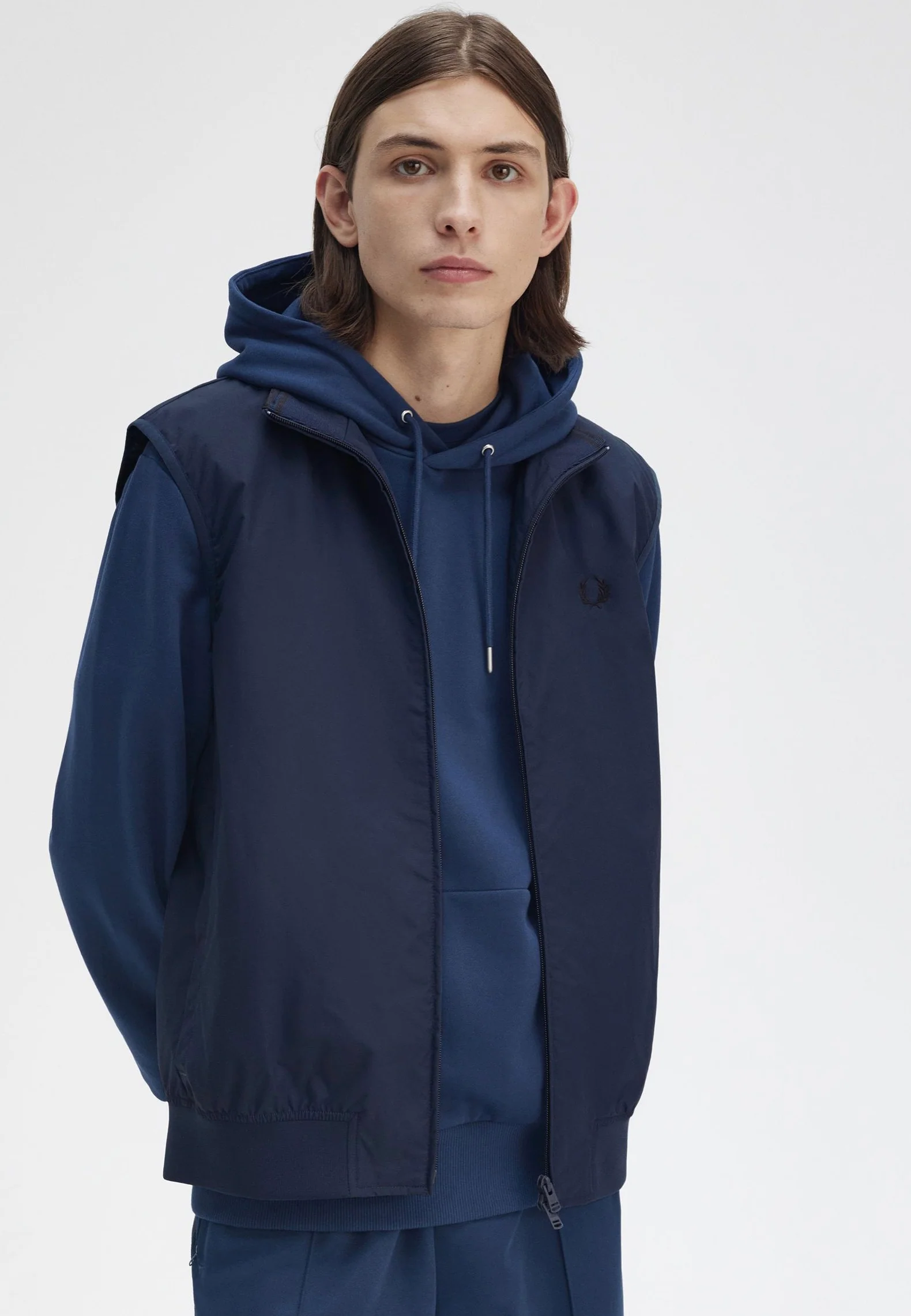 Fred Perry - The Brentham Tennis Blue - Vest - Image 3