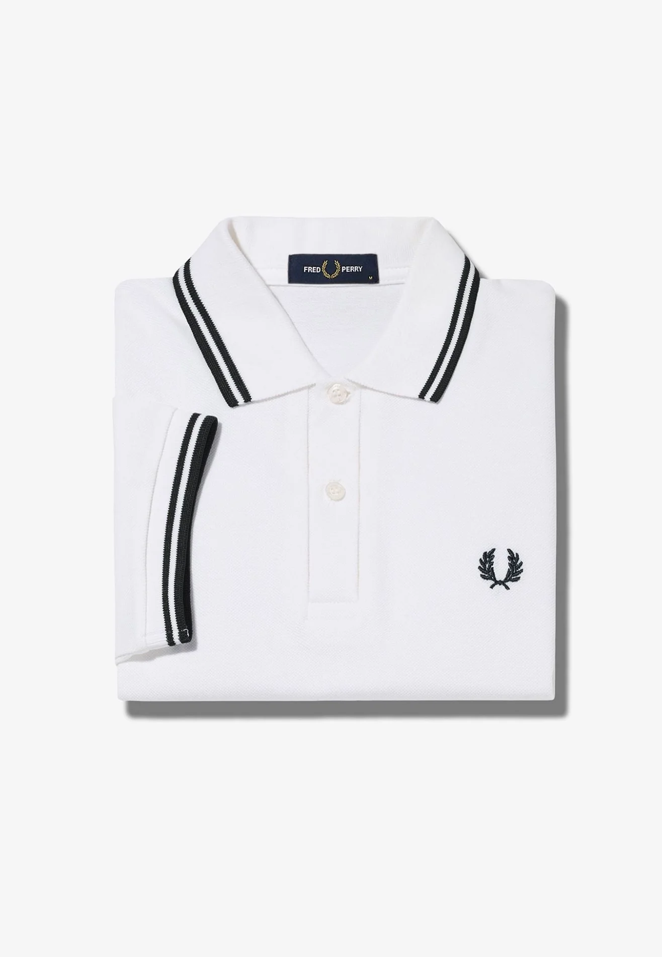 Fred Perry - Twin Tipped White - Polo - Image 8