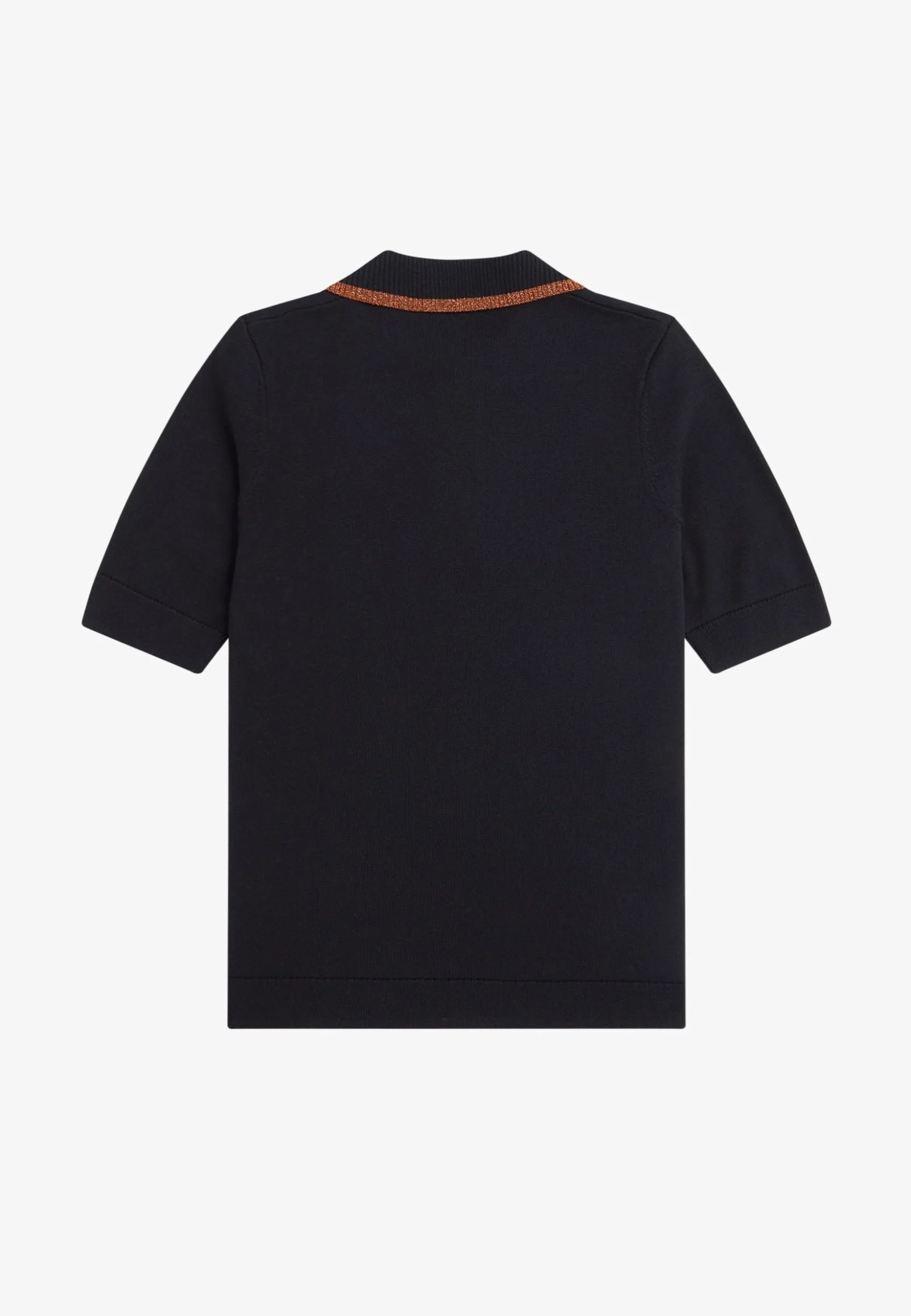 Fred Perry x Amy Winehouse - Metallic Tipped Knitted Black - Polo - Image 7