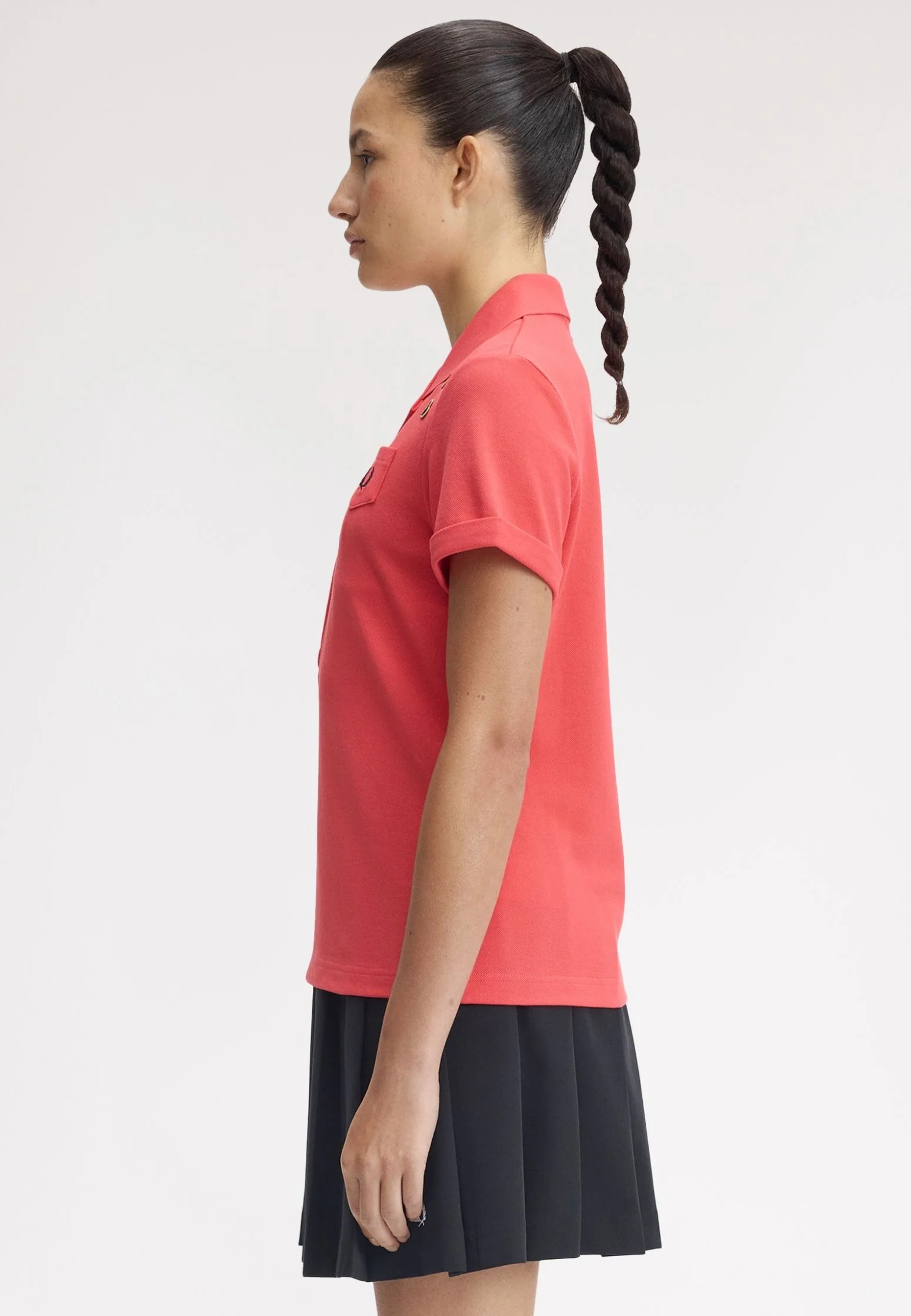 Fred Perry x Amy Winehouse - Pocket Detail Flamingo Tan - Polo - Image 6
