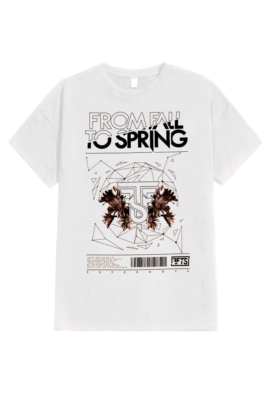 From Fall To Spring - Supernova White - T-Shirt