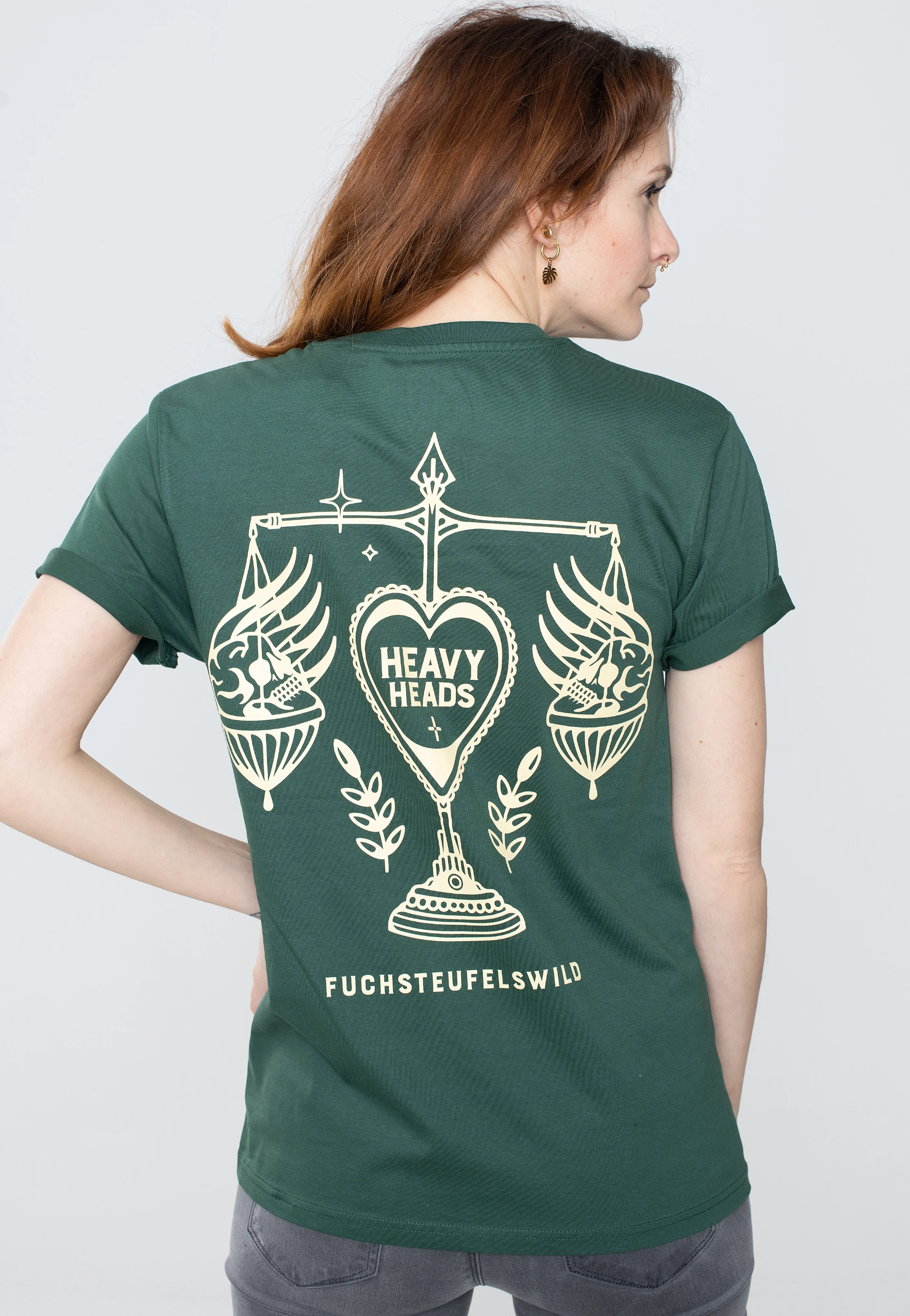 Fuchsteufelswild - Heavy Heads Forest Green - T-Shirt - Image 9