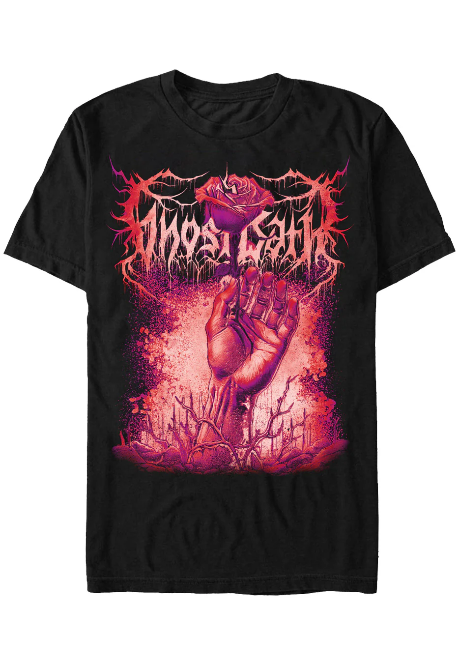 Ghost Bath - Rose - T-Shirt - Image 3