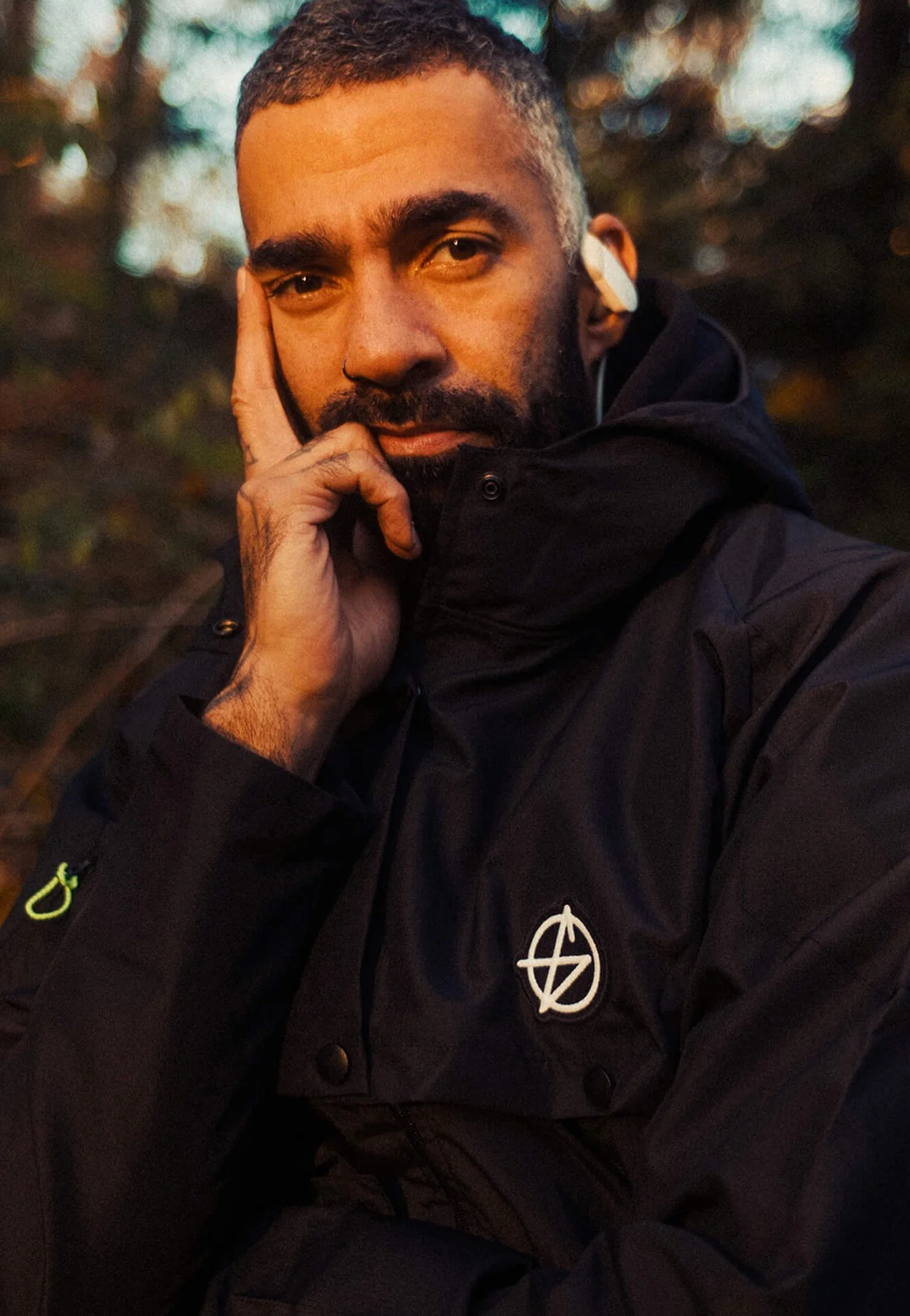 Green Berlin - Govest Rain Black - Jacket - Image 4